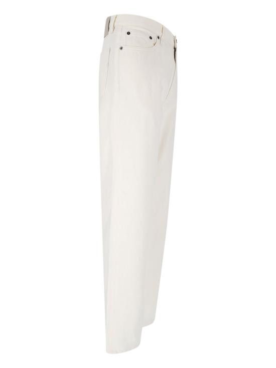 Ermenegildo Zegna ERMENEGILDO ZEGNA Men Denim Pants RUFIB9A9 508 N00 White Size US 30 / EU 46 - 3 Thumbnail