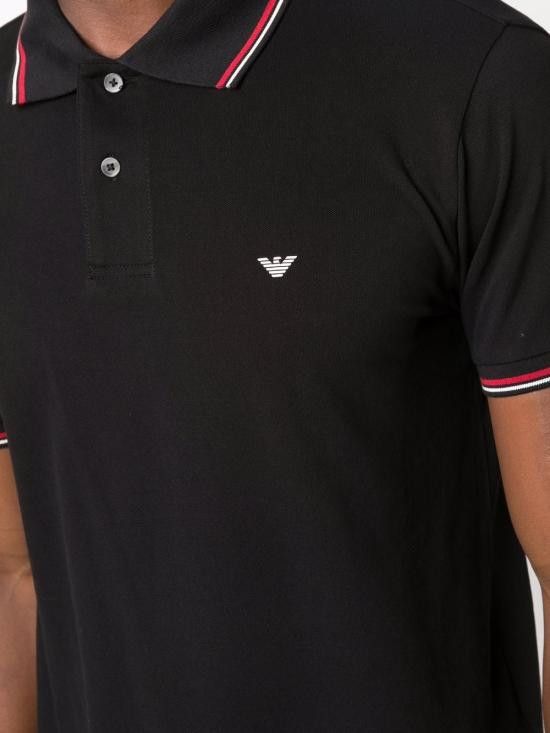 Emporio Armani EMPORIO ARMANI Men Polo Shirts 8N1FB4 1JPTZ0999 Black Size US XL / EU 56 / 4 - 5 Thumbnail