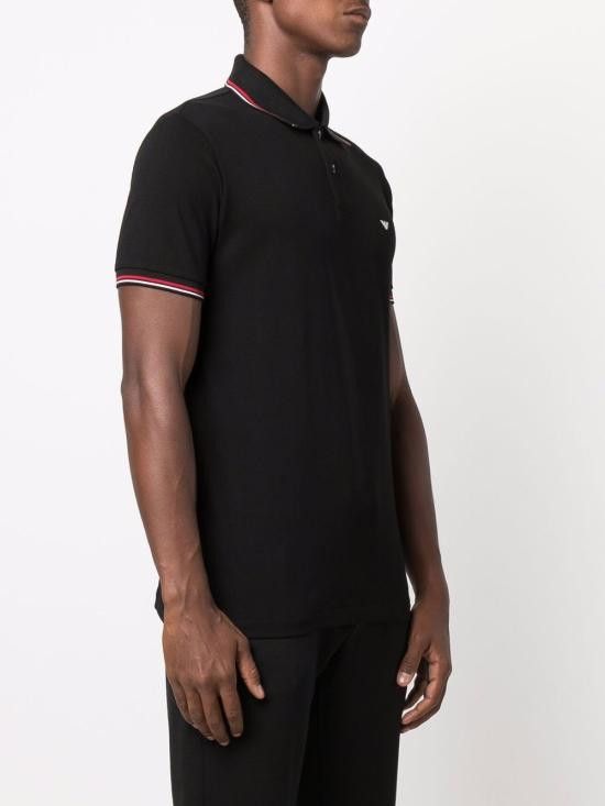 Emporio Armani EMPORIO ARMANI Men Polo Shirts 8N1FB4 1JPTZ0999 Black Size US XL / EU 56 / 4 - 2 Thumbnail
