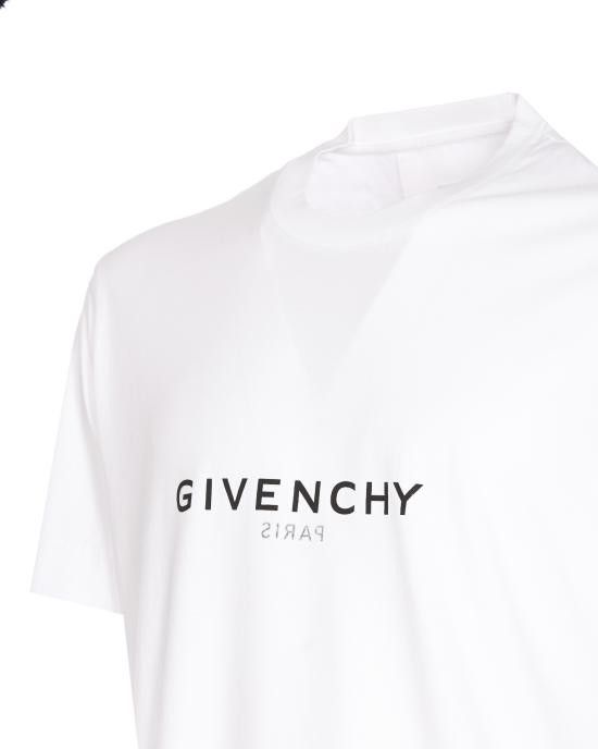 Givenchy GIVENCHY Men T-Shirts BM71653Y6B 100 White Size US S / EU 44-46 / 1 - 3 Thumbnail