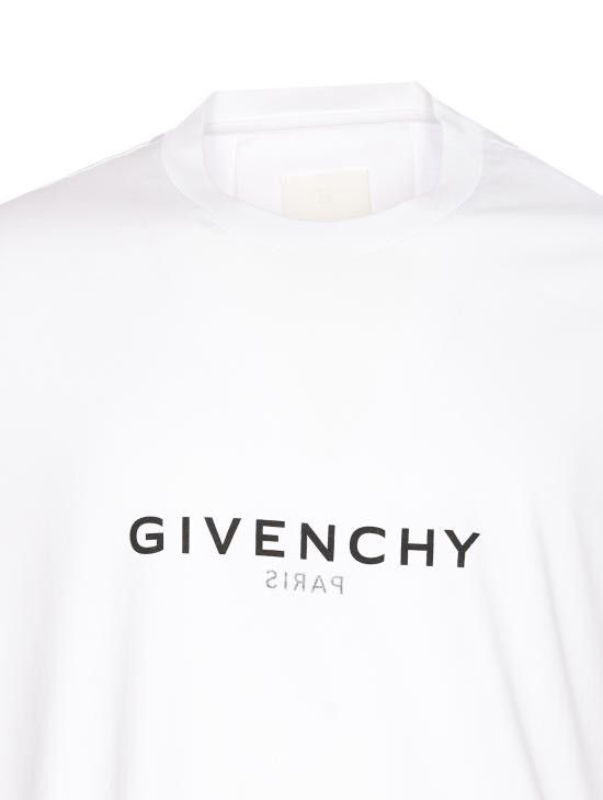Givenchy GIVENCHY Men T-Shirts BM71653Y6B 100 White Size US S / EU 44-46 / 1 - 4 Thumbnail