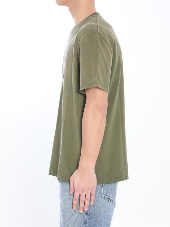 Loewe LOEWE Men T-Shirts H526Y22XBN GREEN Size US M / EU 48-50 / 2 - 3 Thumbnail