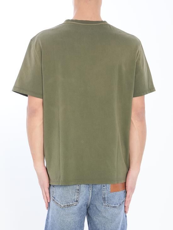 LOEWE Men T-Shirts H526Y22XBN GREEN