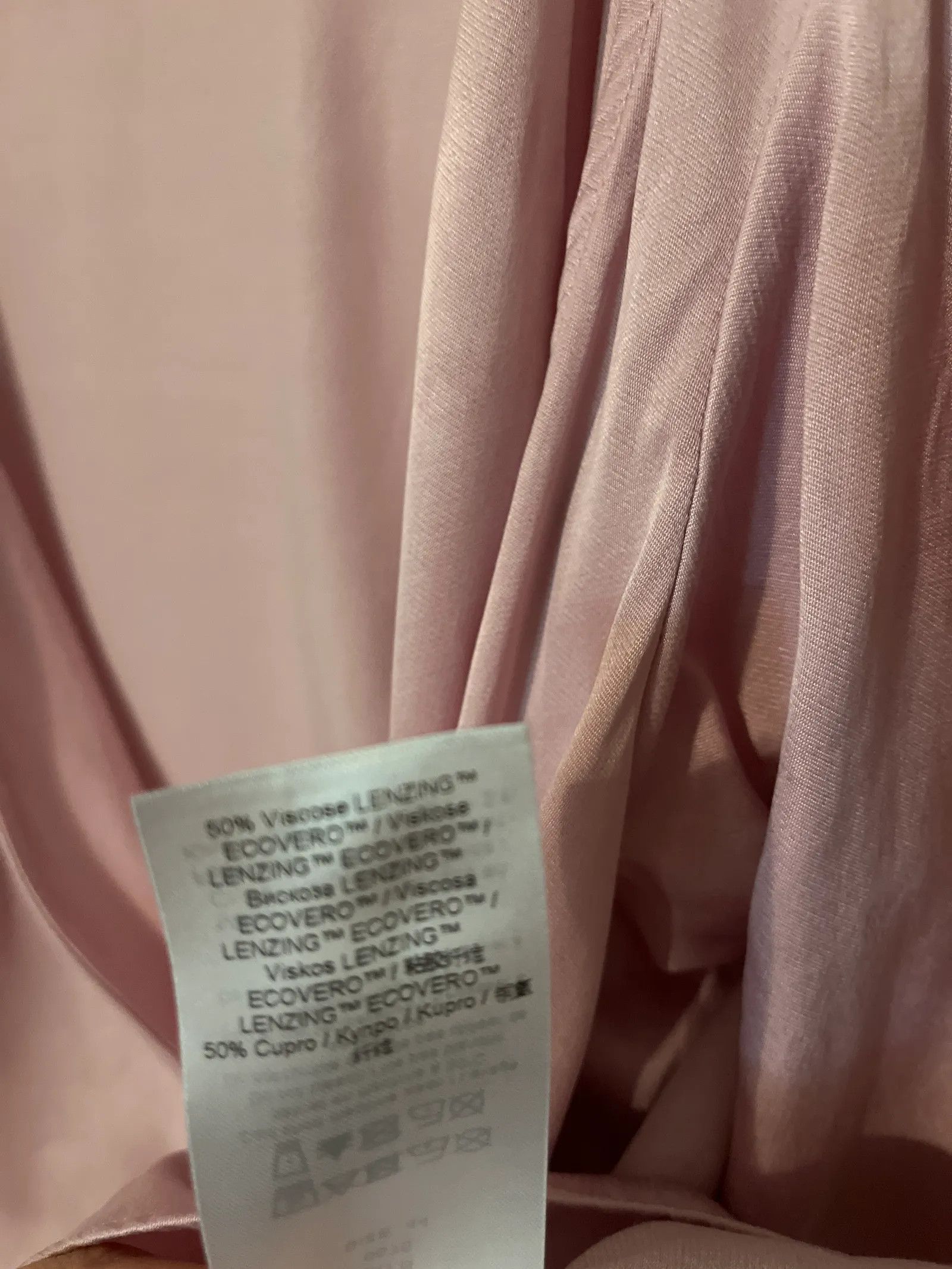 Ganni Ganni PINK WASHED SATIN WRAP BLUS Blouse Size M / US 6-8 / IT 42-44 - 4 Thumbnail