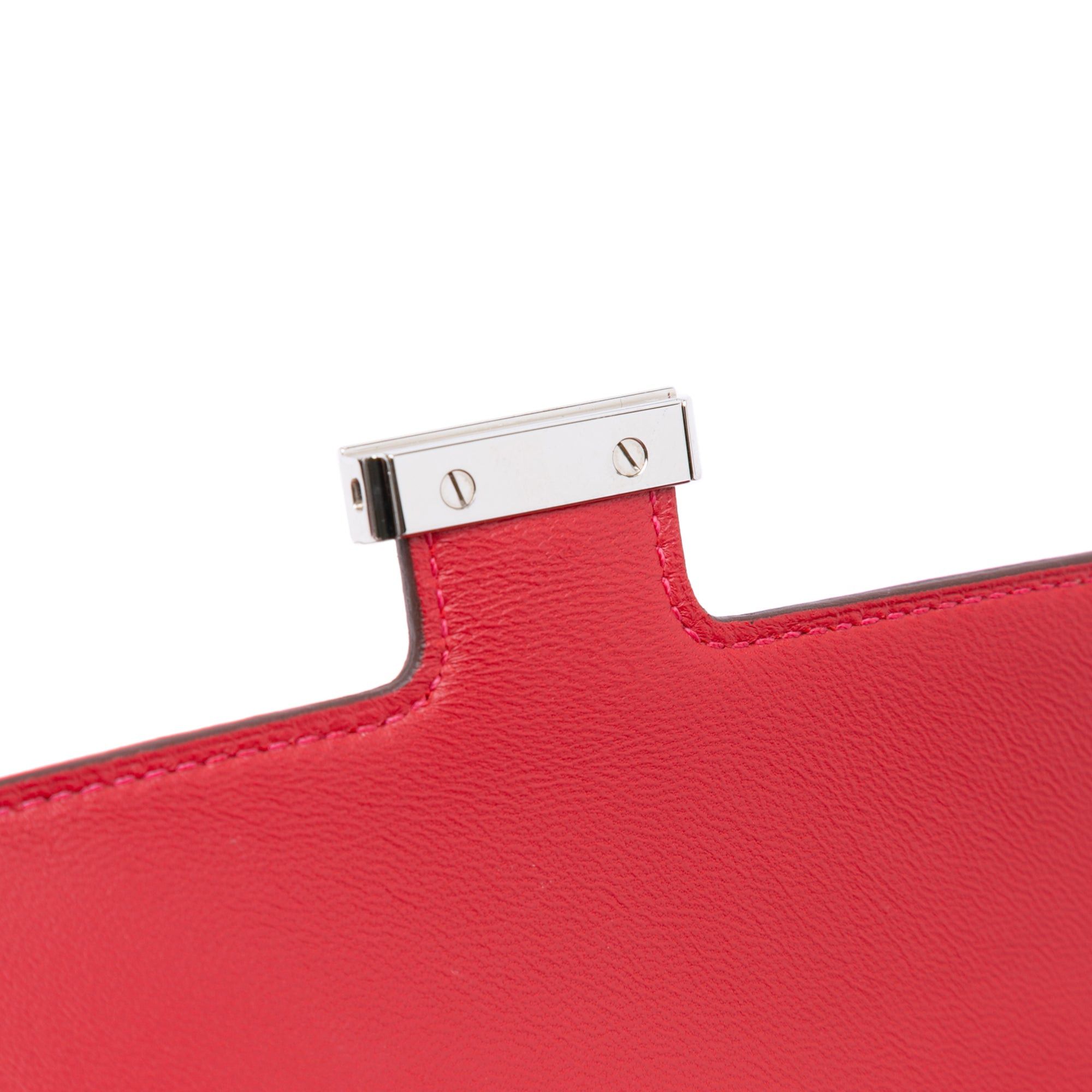 Hermes Hermès Epsom Constance Long To Go Wallet Red Size ONE SIZE - 8 Thumbnail