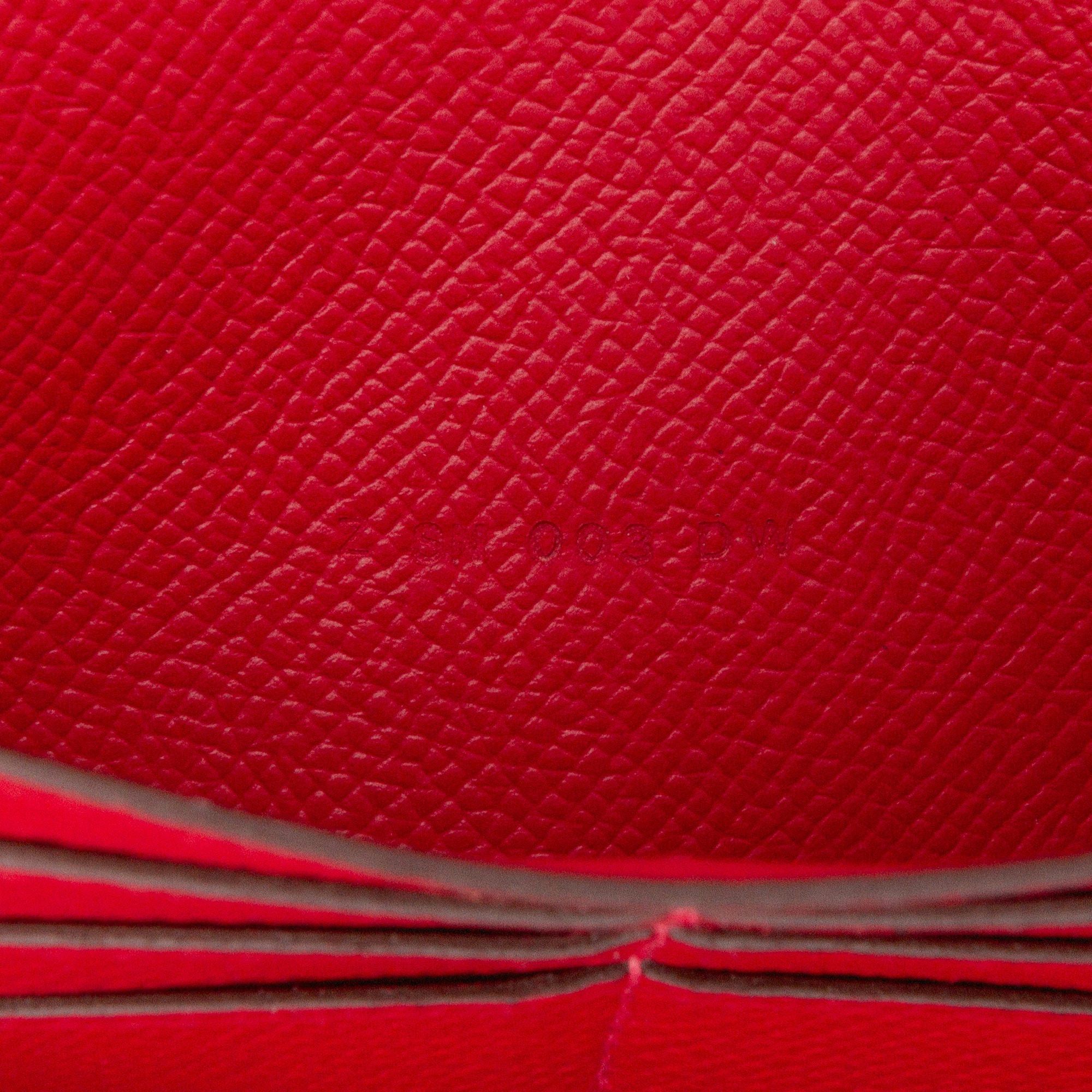 Hermes Hermès Epsom Constance Long To Go Wallet Red Size ONE SIZE - 6 Thumbnail