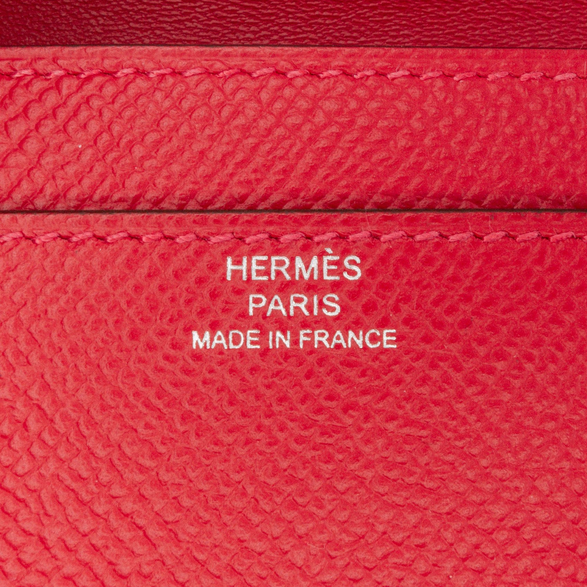 Hermes Hermès Epsom Constance Long To Go Wallet Red Size ONE SIZE - 5 Thumbnail