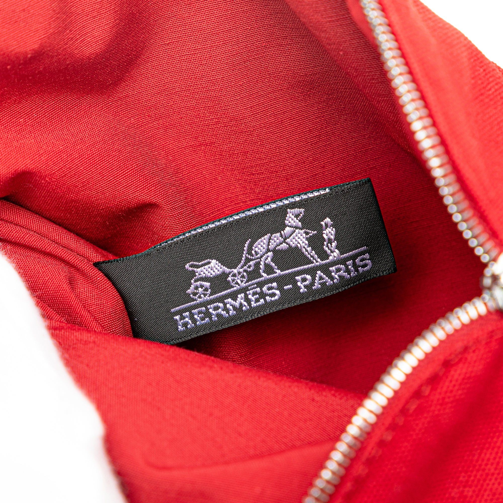 Hermes Hermès Mini Toile Bolide Case Red Size ONE SIZE - 5 Thumbnail