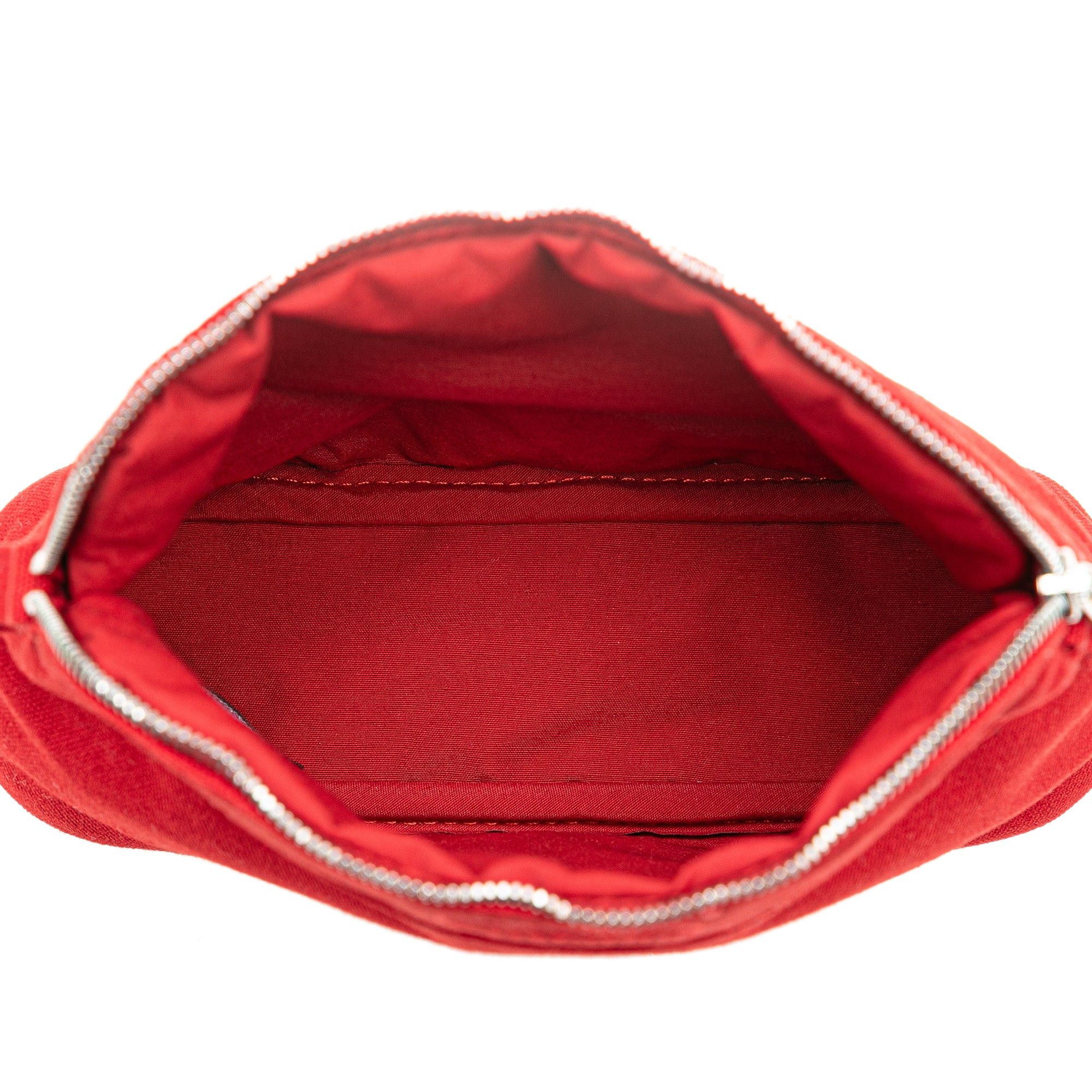 Hermes Hermès Mini Toile Bolide Case Red Size ONE SIZE - 4 Thumbnail