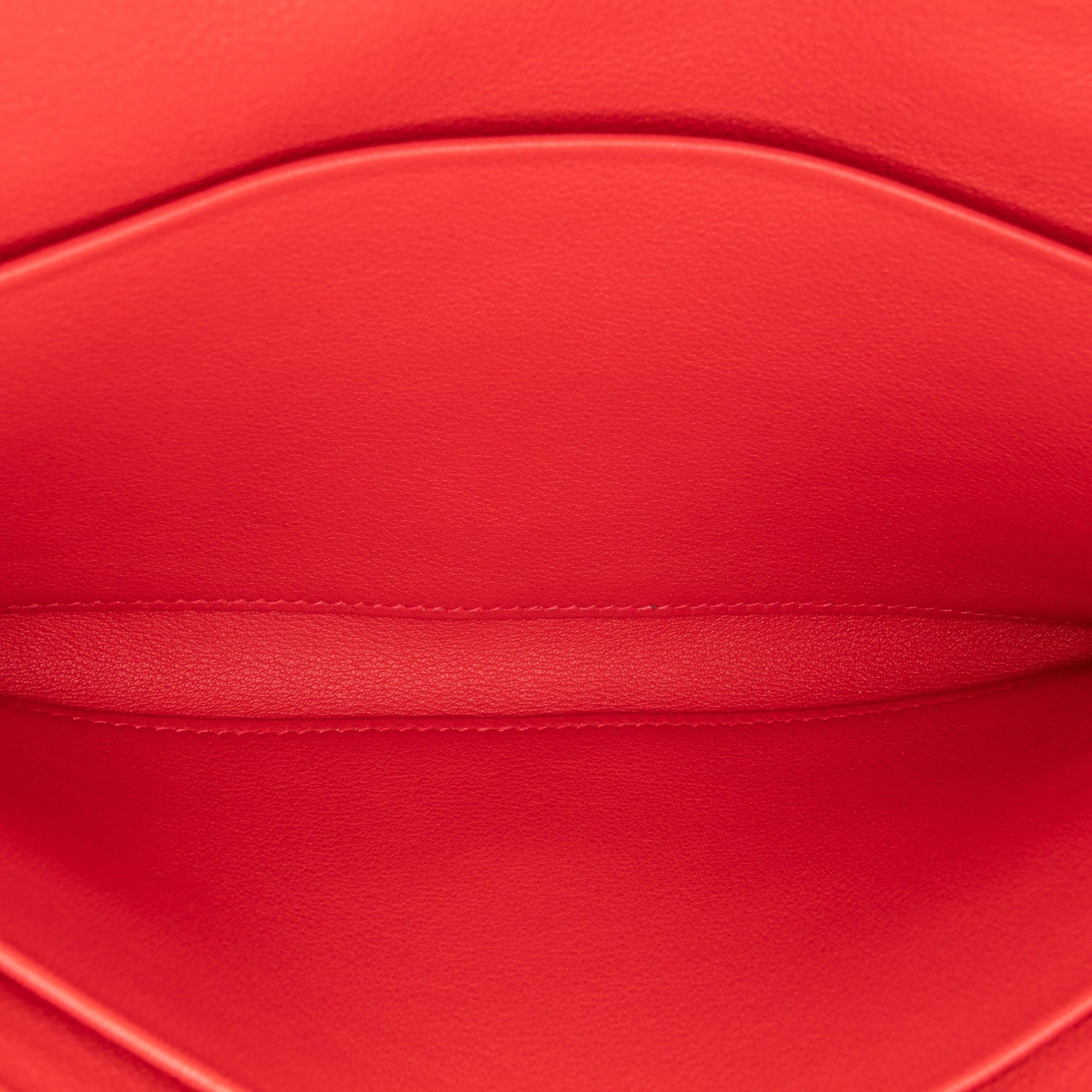 Hermes Hermès Swift Jige Duo Red Size ONE SIZE - 5 Thumbnail