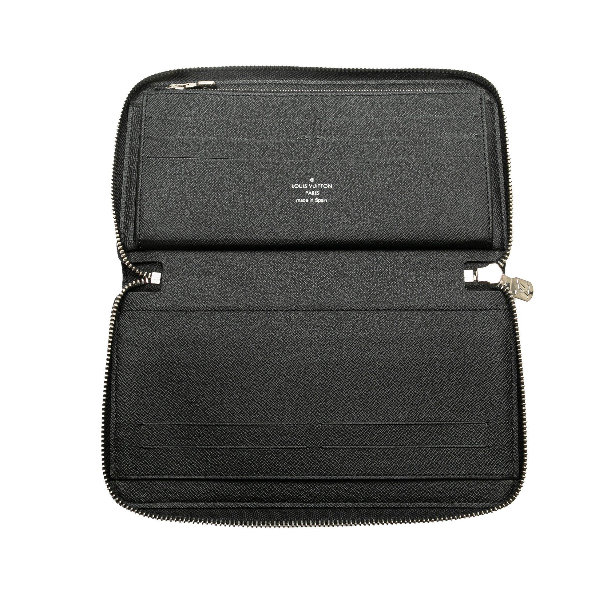 Louis Vuitton Louis Vuitton Damier Graphite Zippy Organizer Wallet Black Size ONE SIZE - 4 Thumbnail