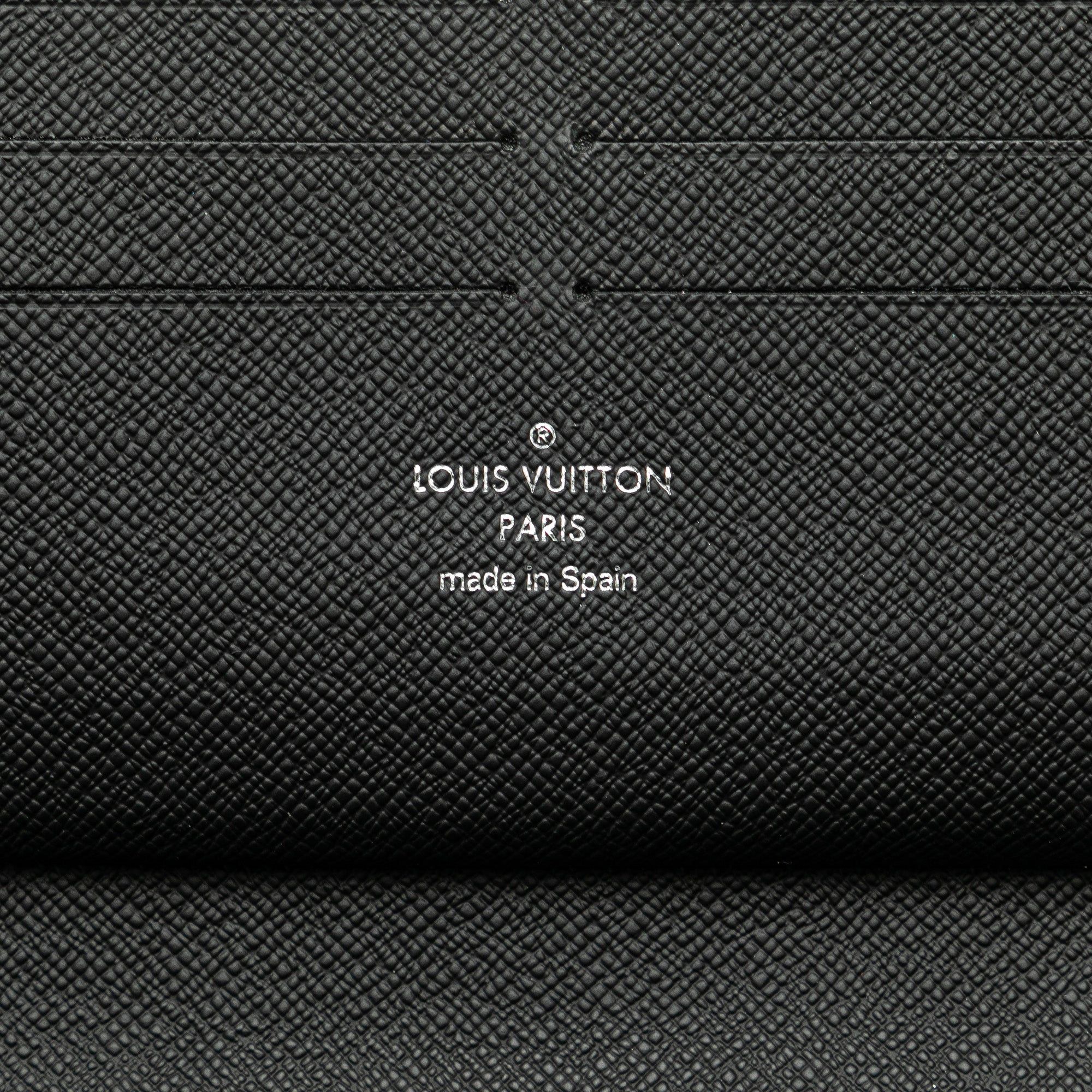 Louis Vuitton Louis Vuitton Damier Graphite Zippy Organizer Wallet Black Size ONE SIZE - 6 Thumbnail