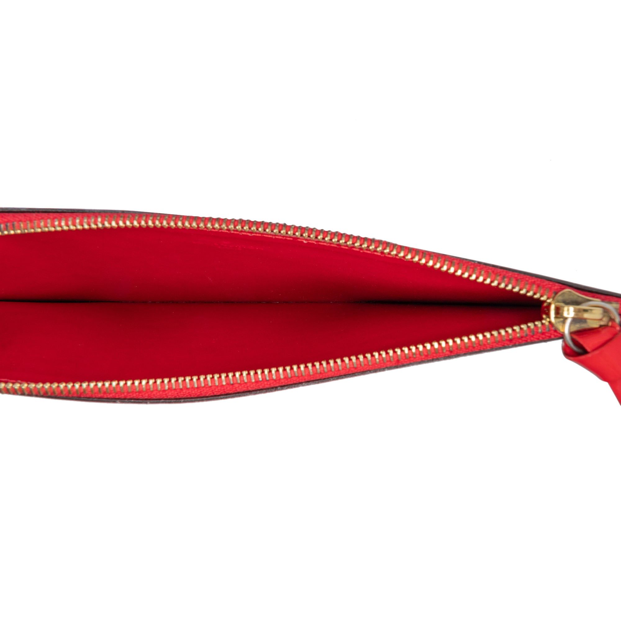 Louis Vuitton Louis Vuitton Monogram Vernis Pochette Felicie Red Size ONE SIZE - 5 Thumbnail