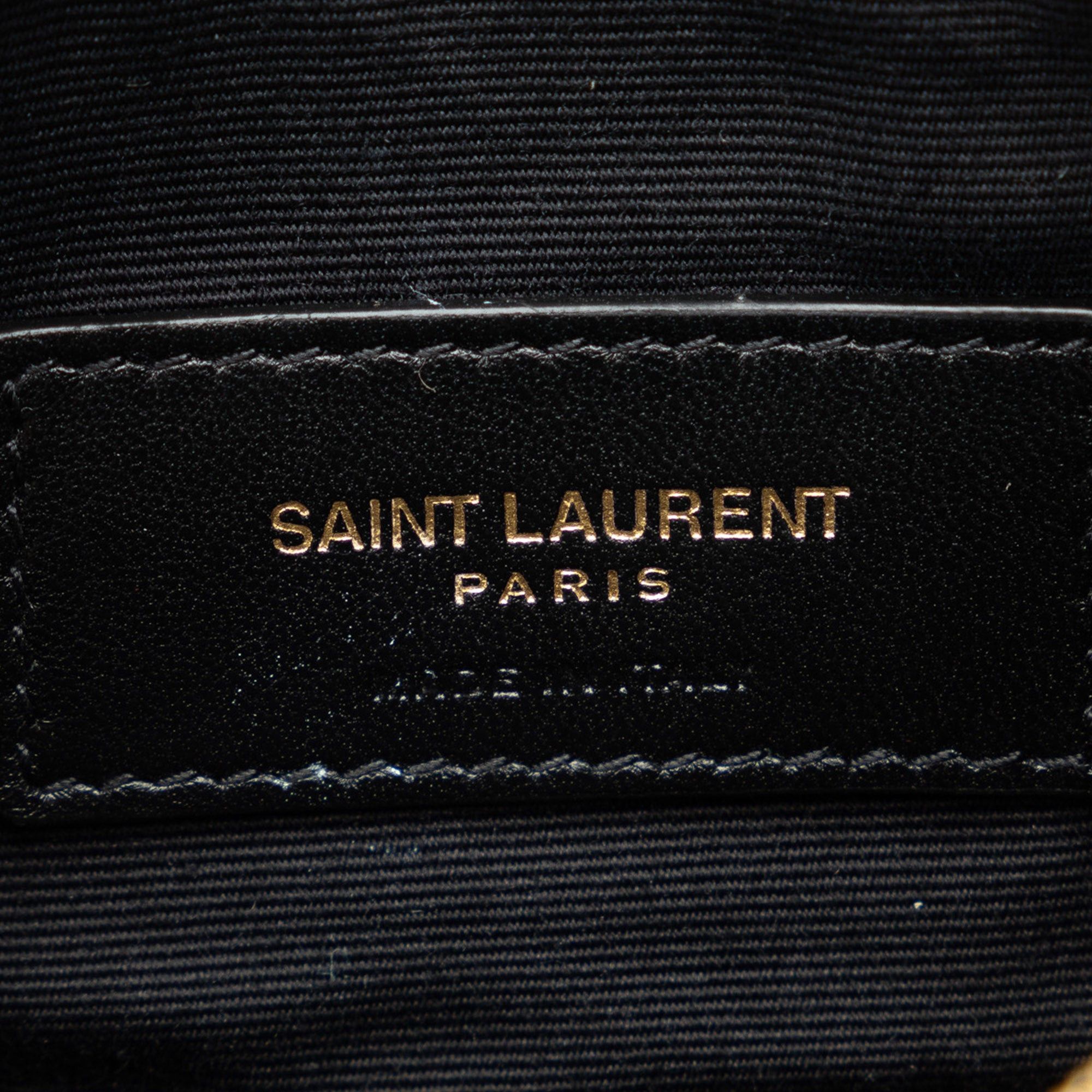 Saint Laurent Paris Saint Laurent Baby Lou Camera Bag Brown Size ONE SIZE - 6 Thumbnail