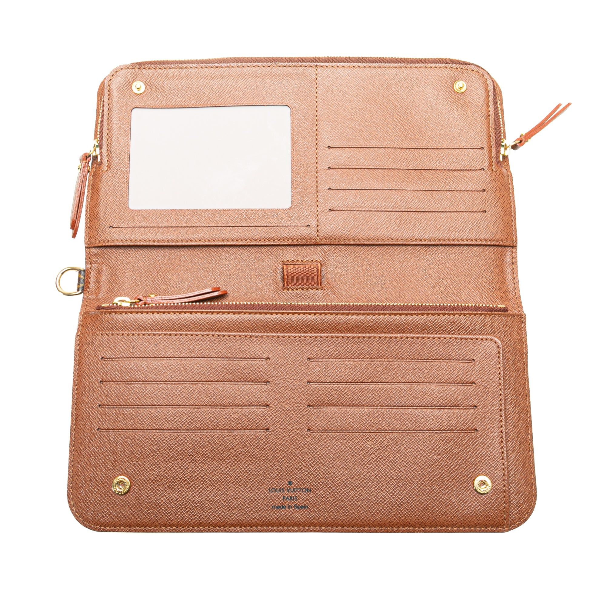 Louis Vuitton Louis Vuitton Monogram Insolite Organizer Wallet Brown Size ONE SIZE - 8 Thumbnail
