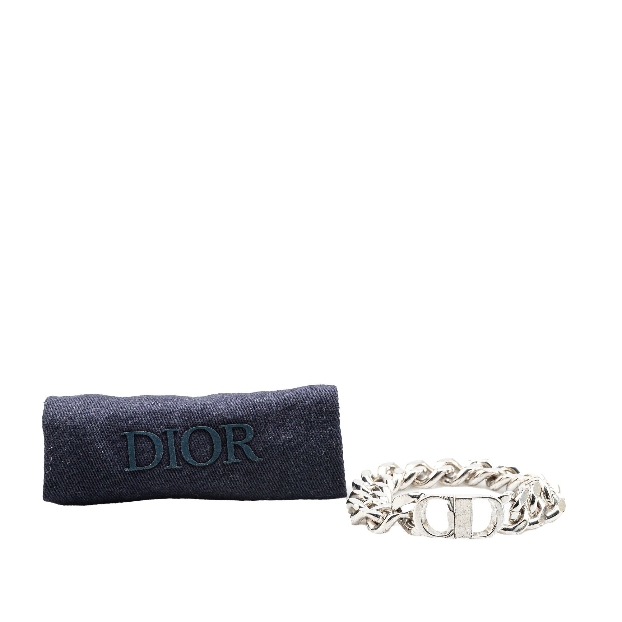 Dior Dior Silver CD Logo Bracelet Silver Size ONE SIZE - 7 Thumbnail