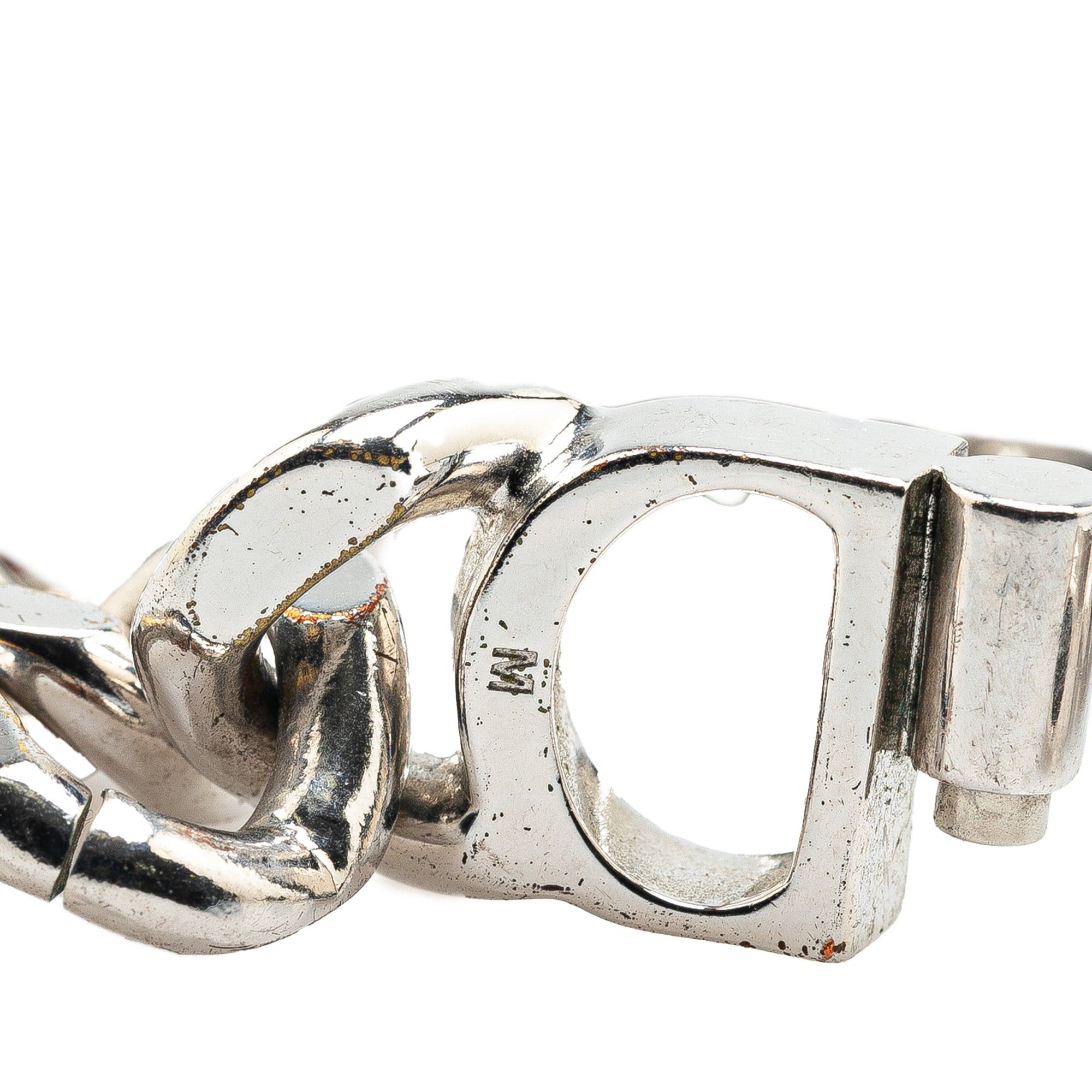 Dior Dior Silver CD Logo Bracelet Silver Size ONE SIZE - 5 Thumbnail
