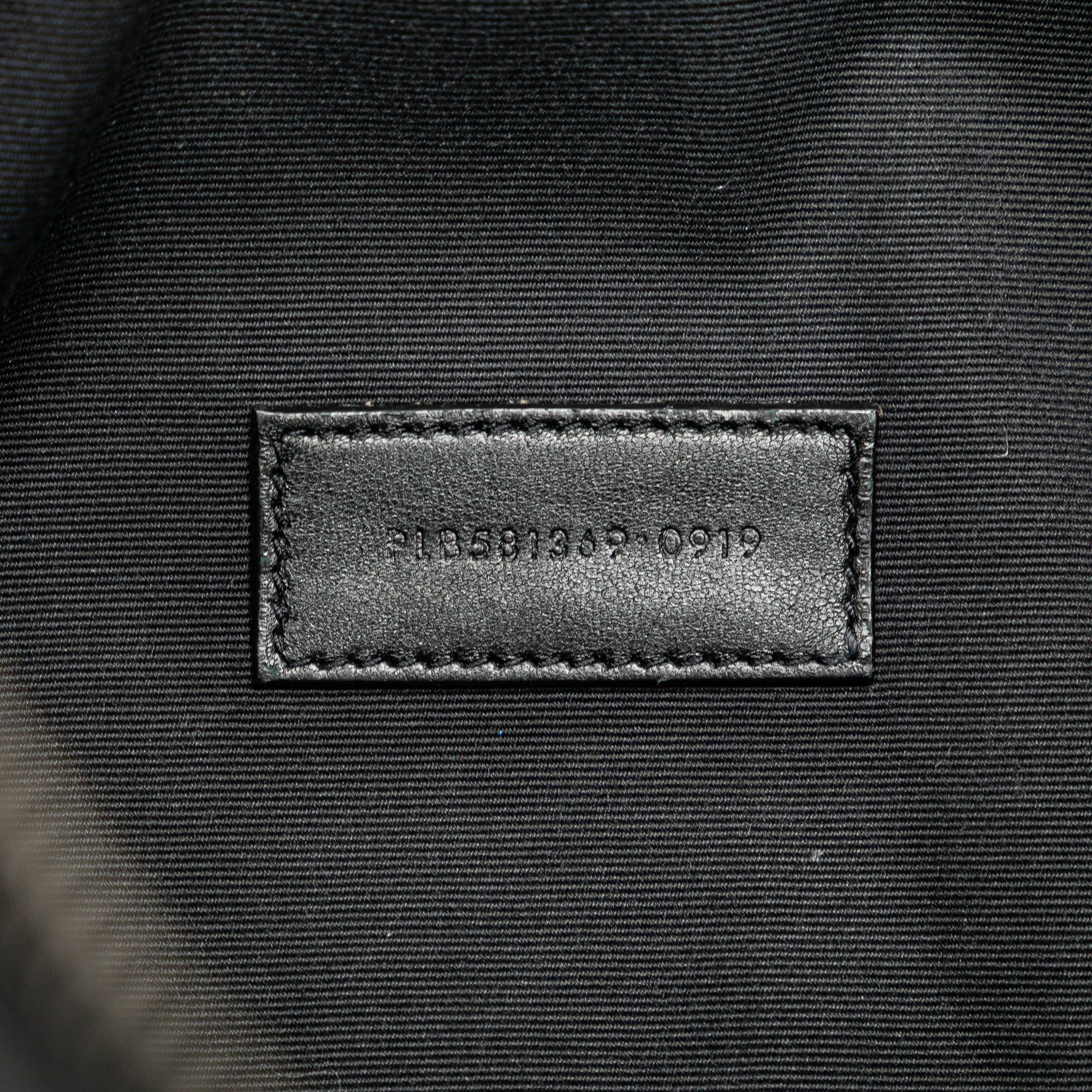 Saint Laurent Paris Saint Laurent Canvas Rive Gauche Clutch Black Size ONE SIZE - 5 Thumbnail