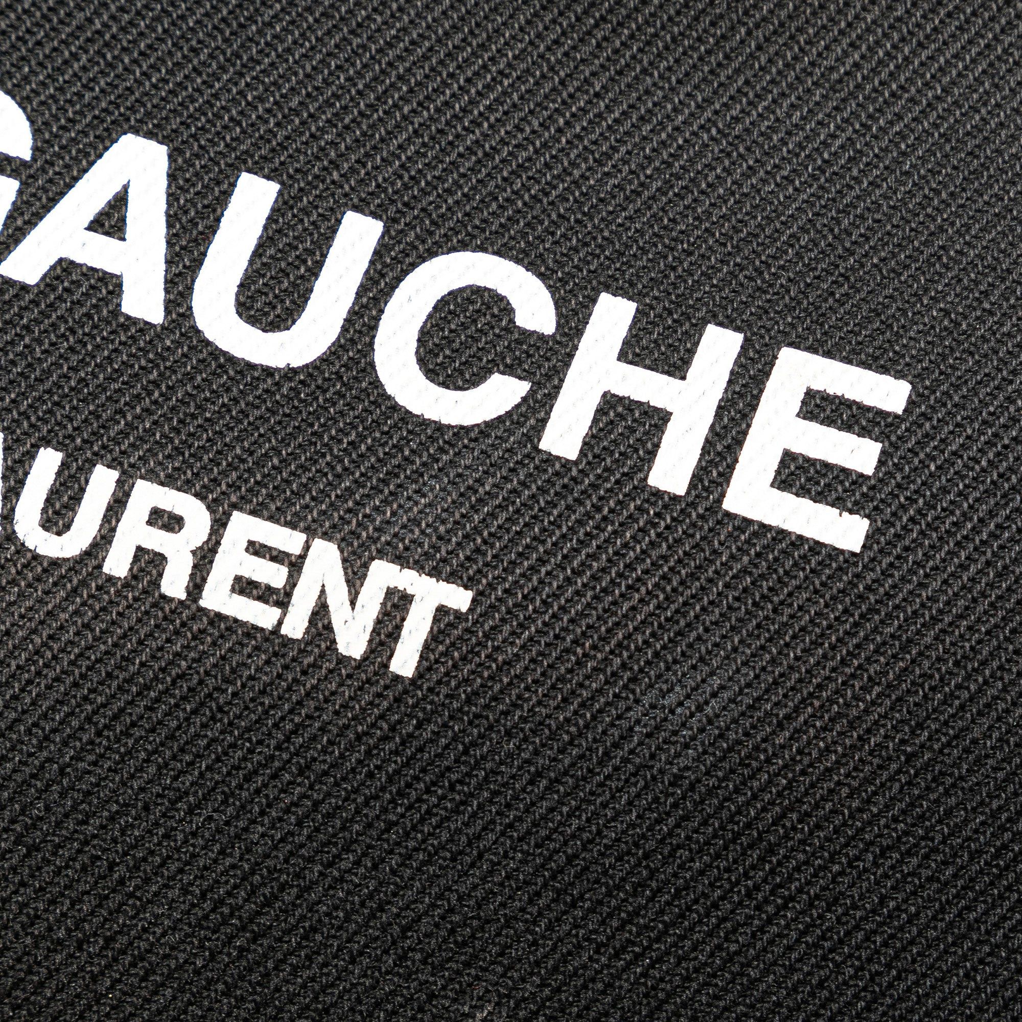 Saint Laurent Paris Saint Laurent Canvas Rive Gauche Clutch Black Size ONE SIZE - 7 Thumbnail