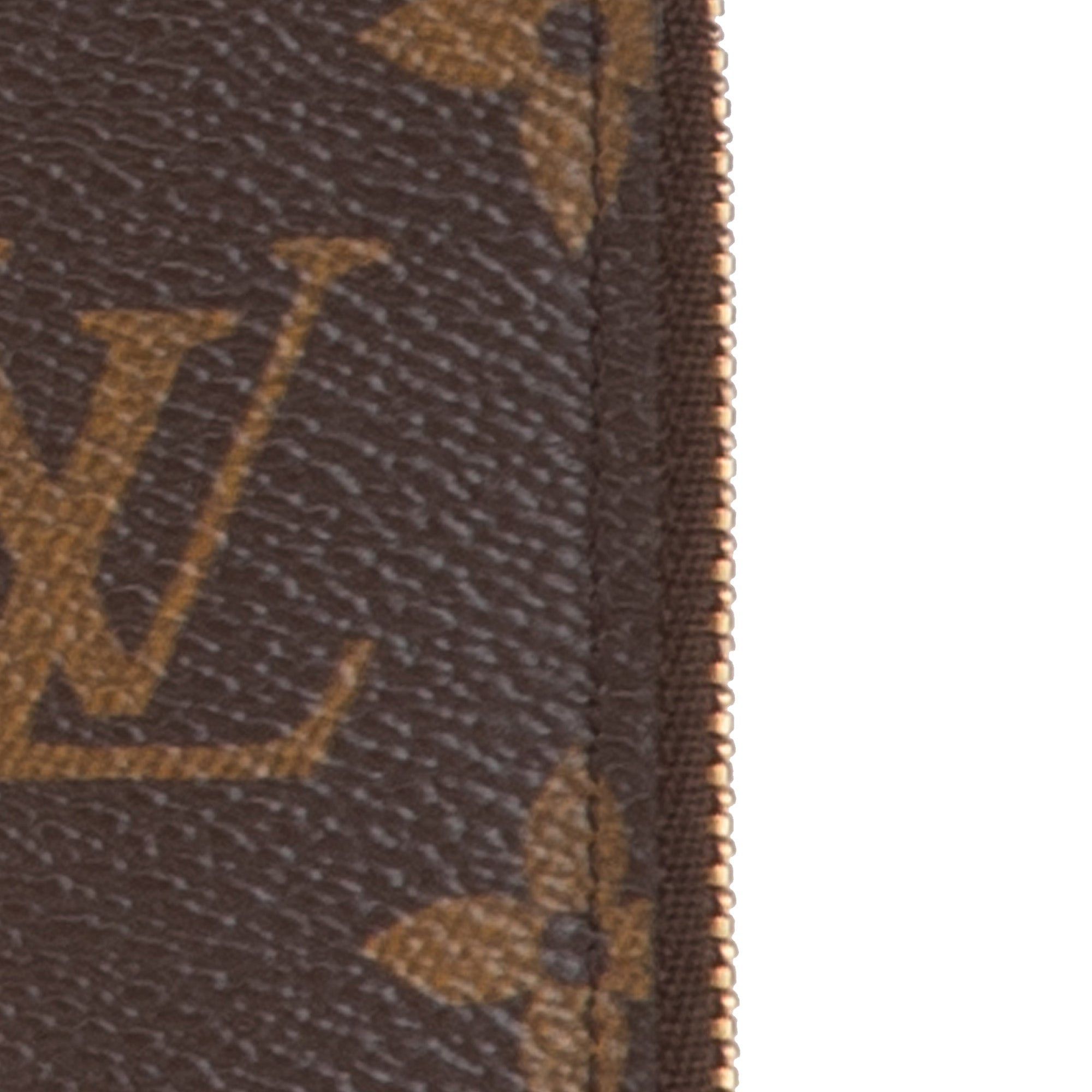Louis Vuitton Louis Vuitton Monogram Zippy Organizer Wallet Brown Size ONE SIZE - 7 Thumbnail