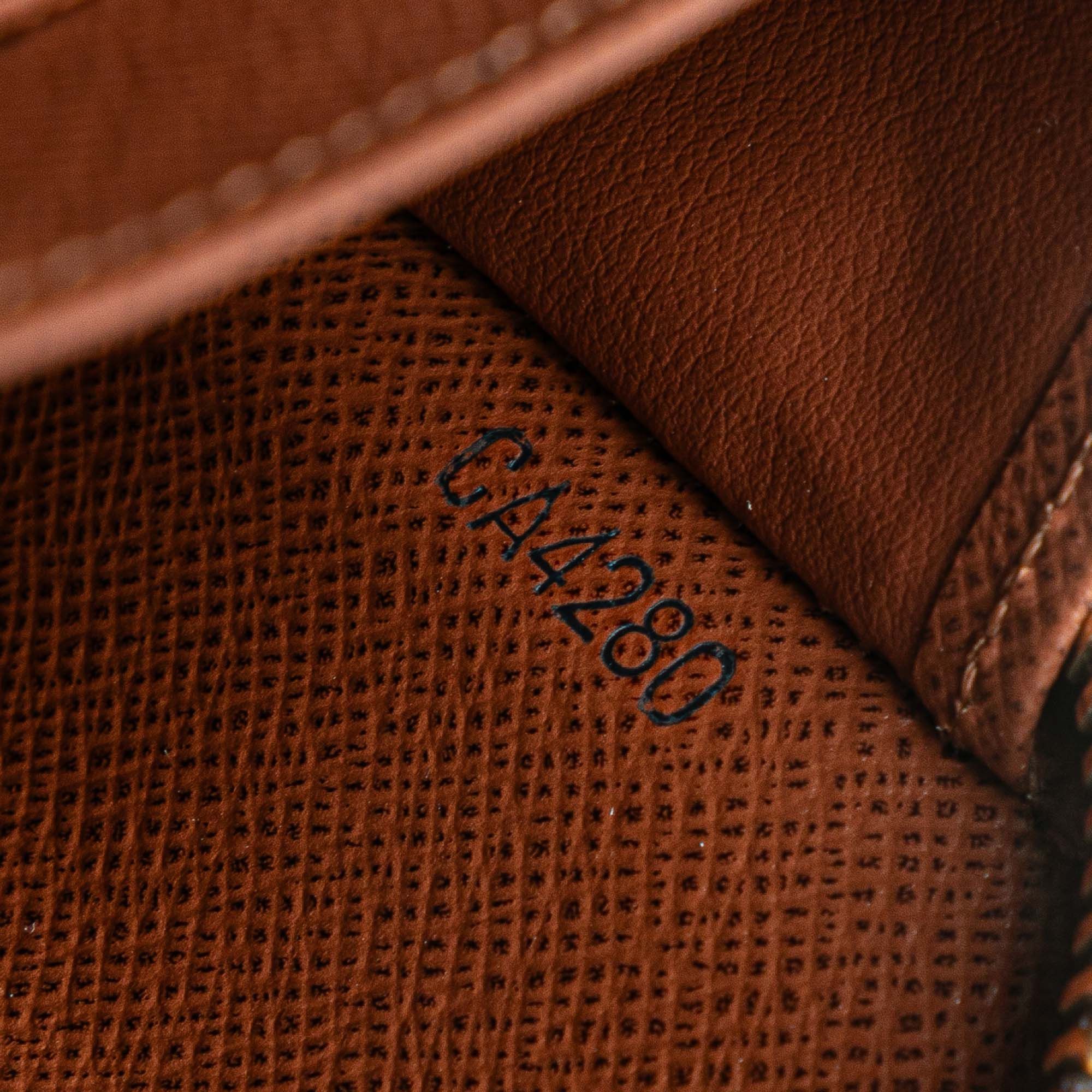Louis Vuitton Louis Vuitton Monogram Zippy Organizer Wallet Brown Size ONE SIZE - 6 Thumbnail