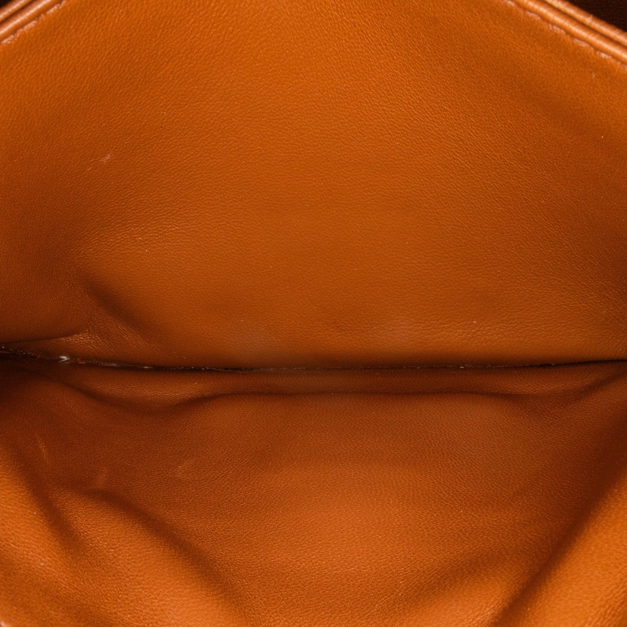 Celine Celine Teen Coated Canvas Triomphe Crossbody Brown Size ONE SIZE - 5 Thumbnail