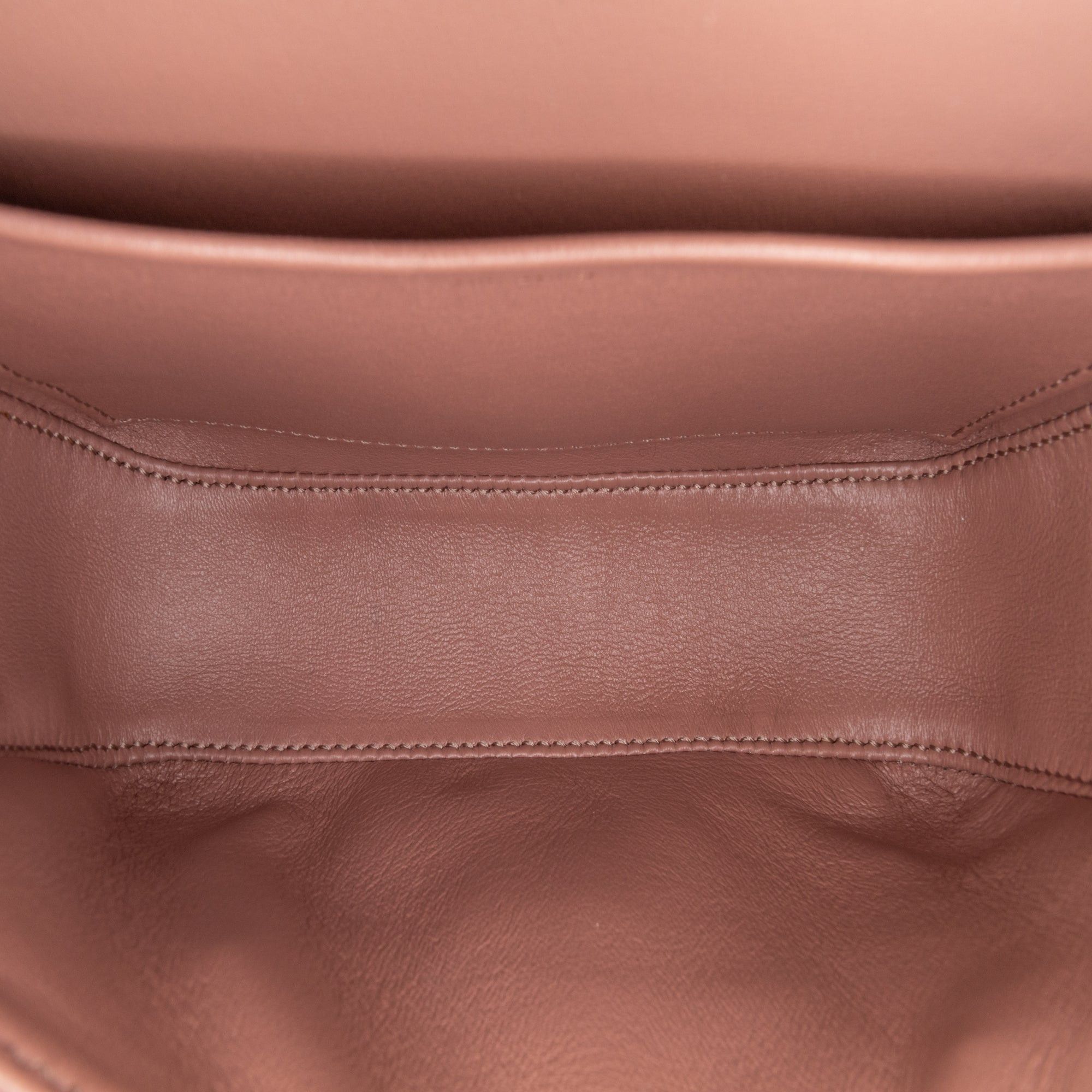 Celine Celine Teen Shiny Calfskin Triomphe Crossbody Brown Size ONE SIZE - 4 Thumbnail