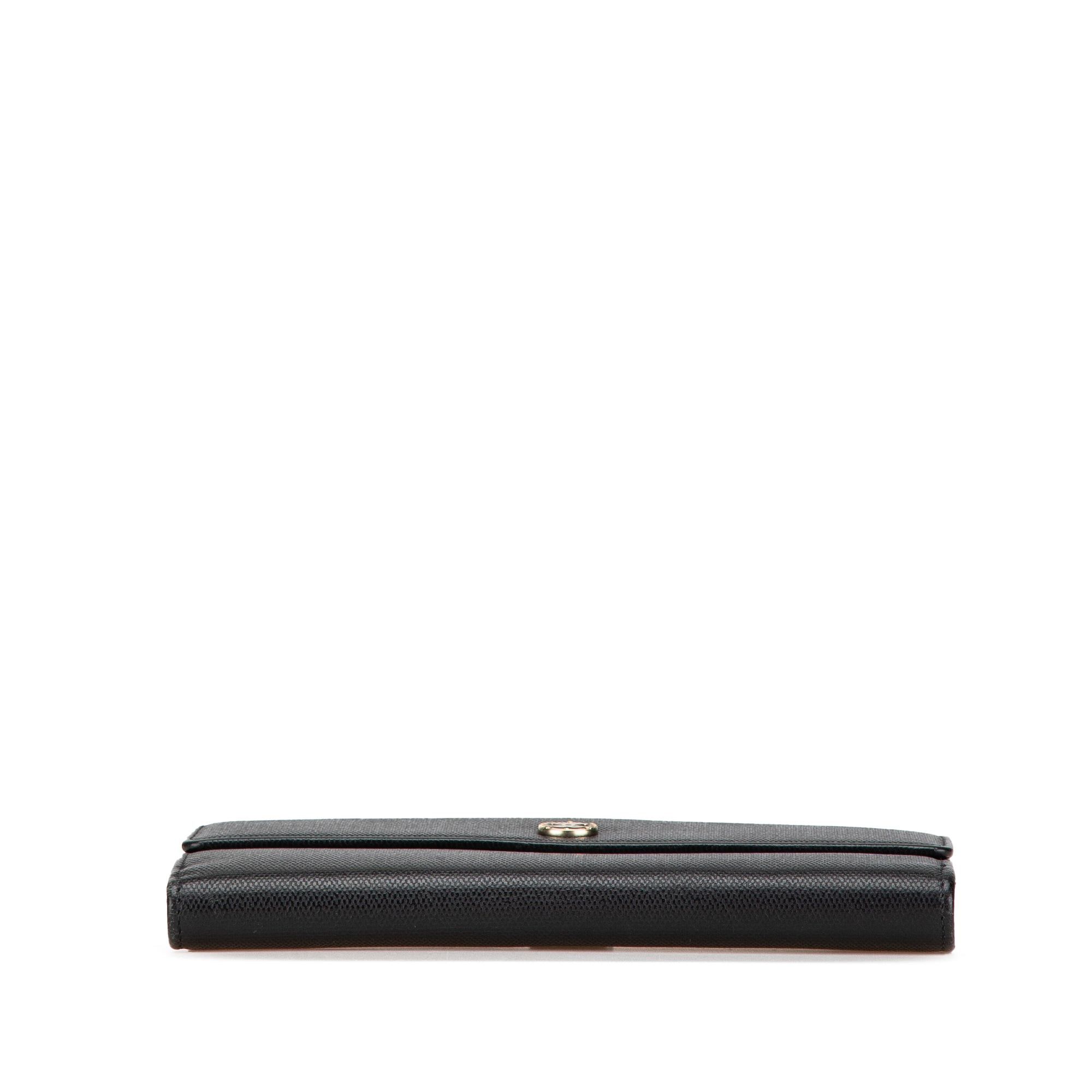 Chanel Chanel Calfskin CC Long Wallet Black Size ONE SIZE - 3 Thumbnail