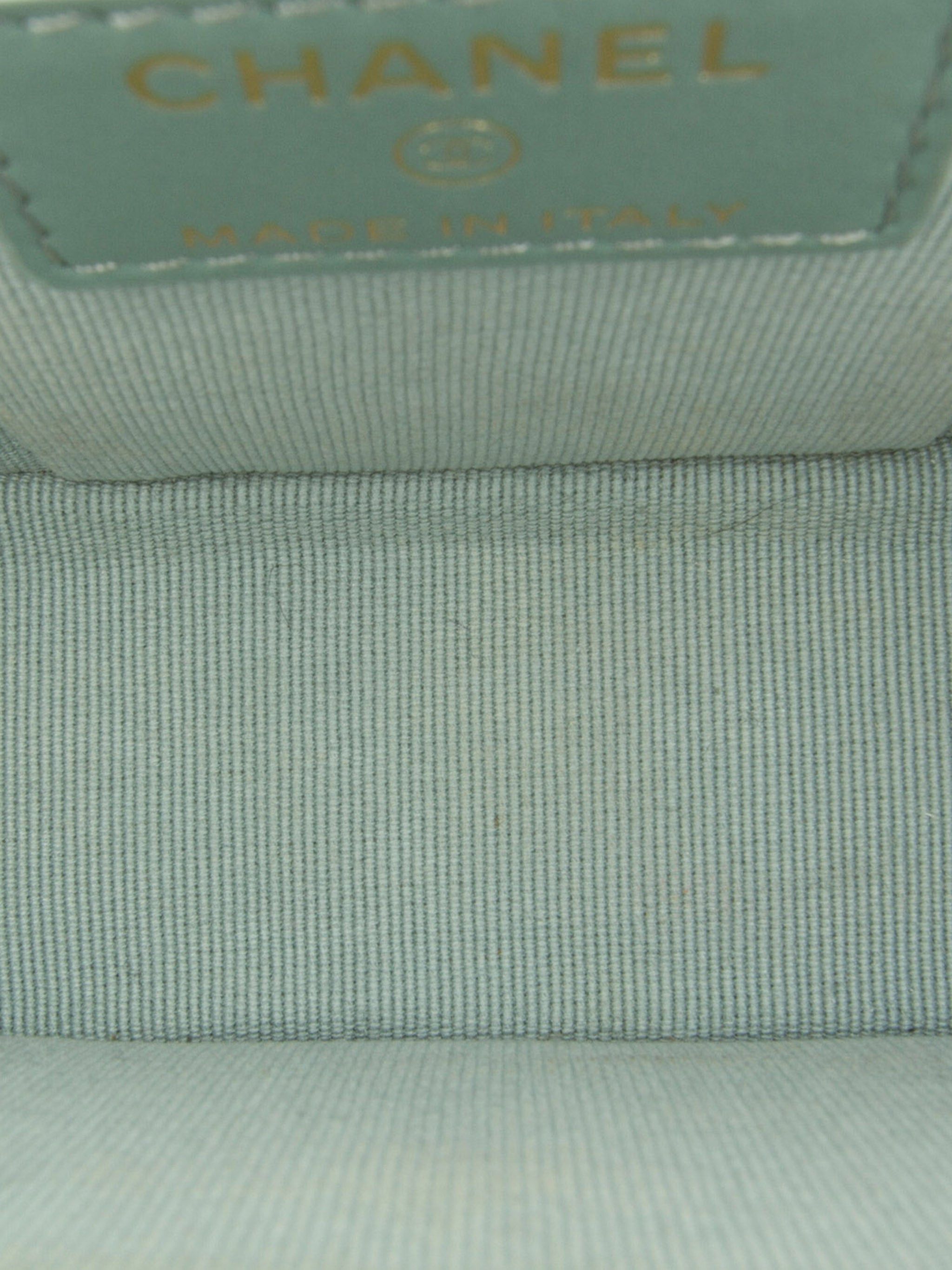 Chanel Chanel CC Caviar Vanity Bag Green Size ONE SIZE - 6 Thumbnail
