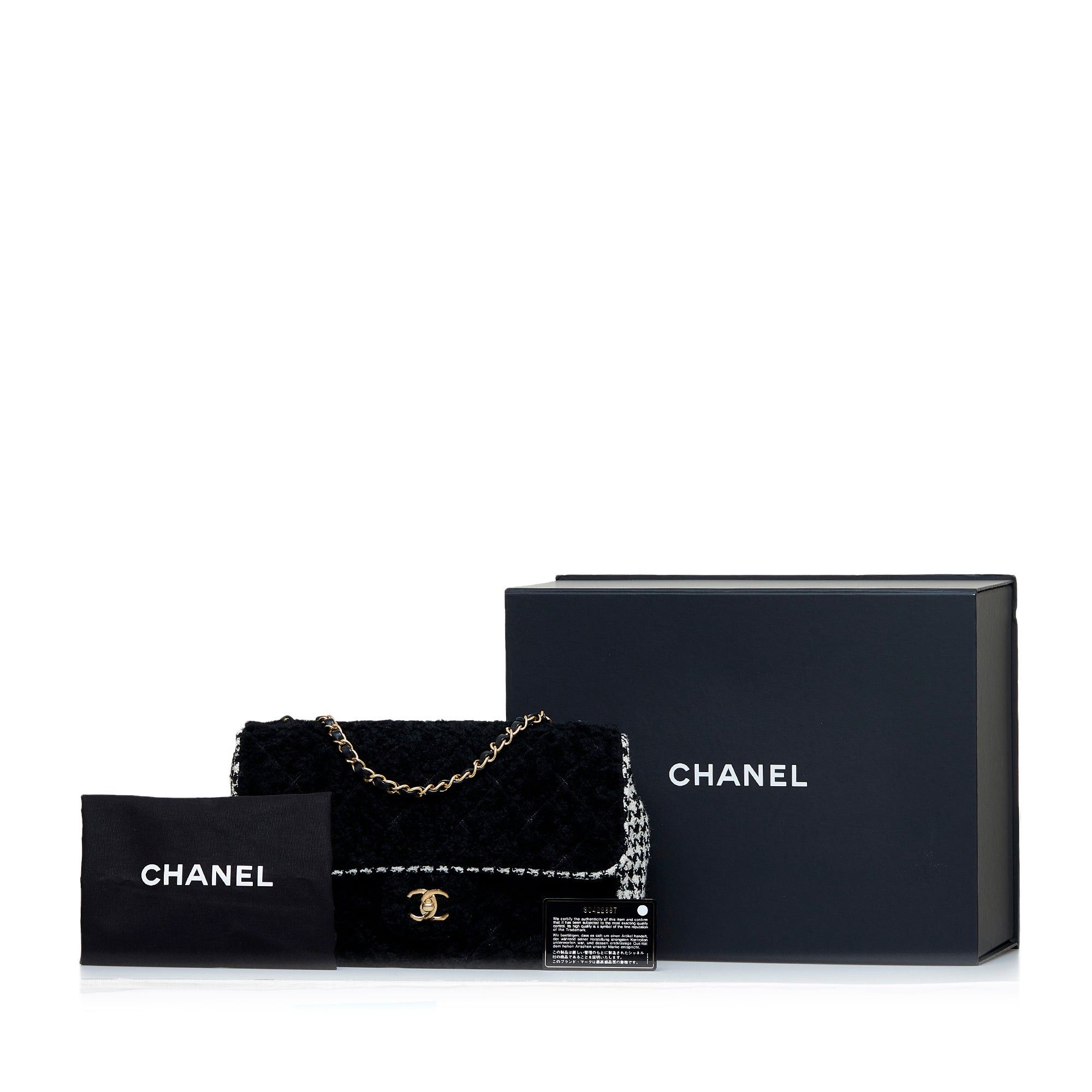 Chanel Chanel Shearling CC Turnlock Flap Bag Black Size ONE SIZE - 10 Thumbnail
