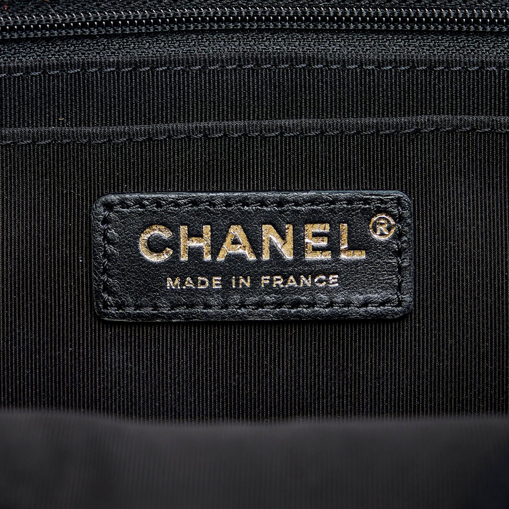 Chanel Chanel Shearling CC Turnlock Flap Bag Black Size ONE SIZE - 6 Thumbnail