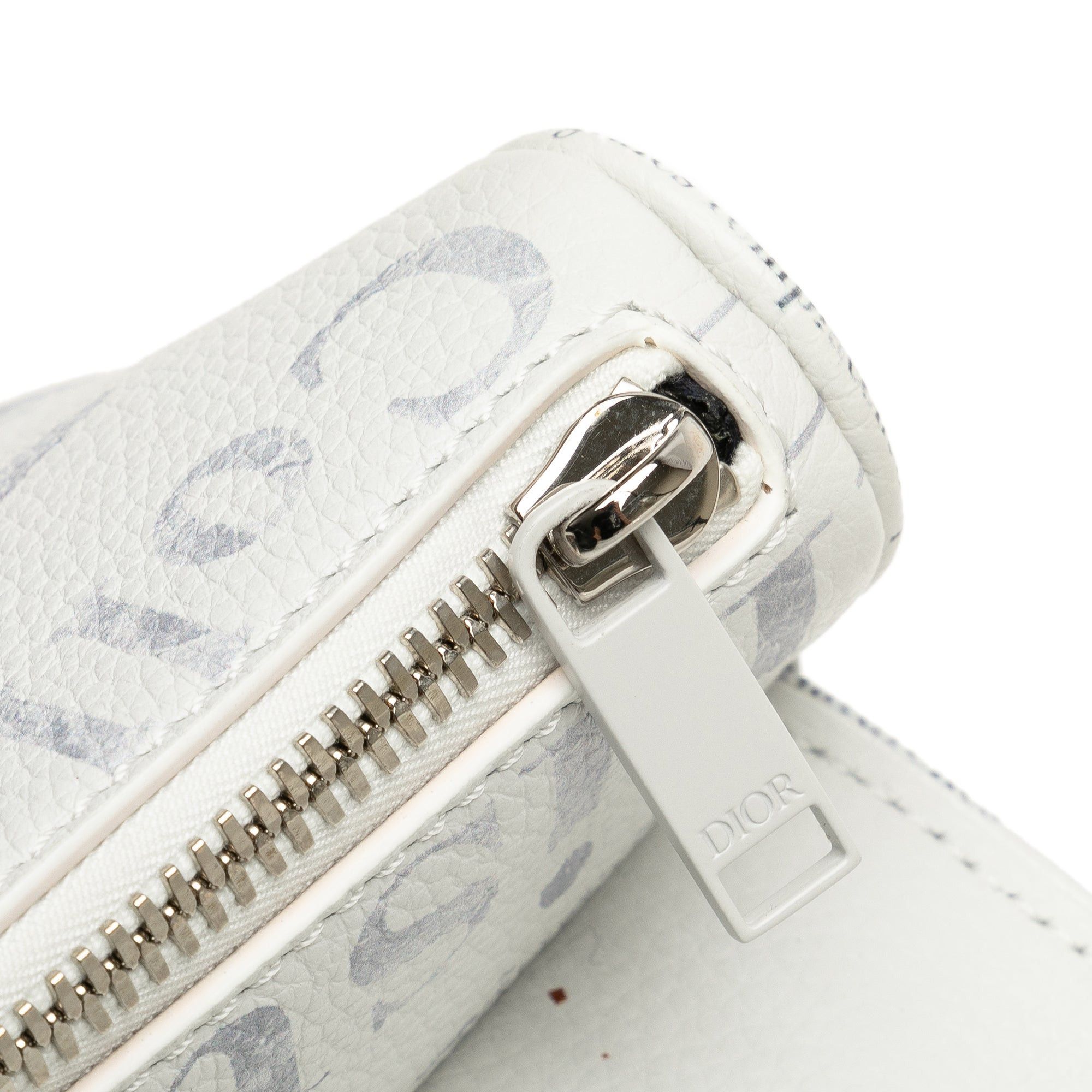 Dior Dior Daniel Arsham Newspaper Print Saddle Bag White Size ONE SIZE - 8 Thumbnail