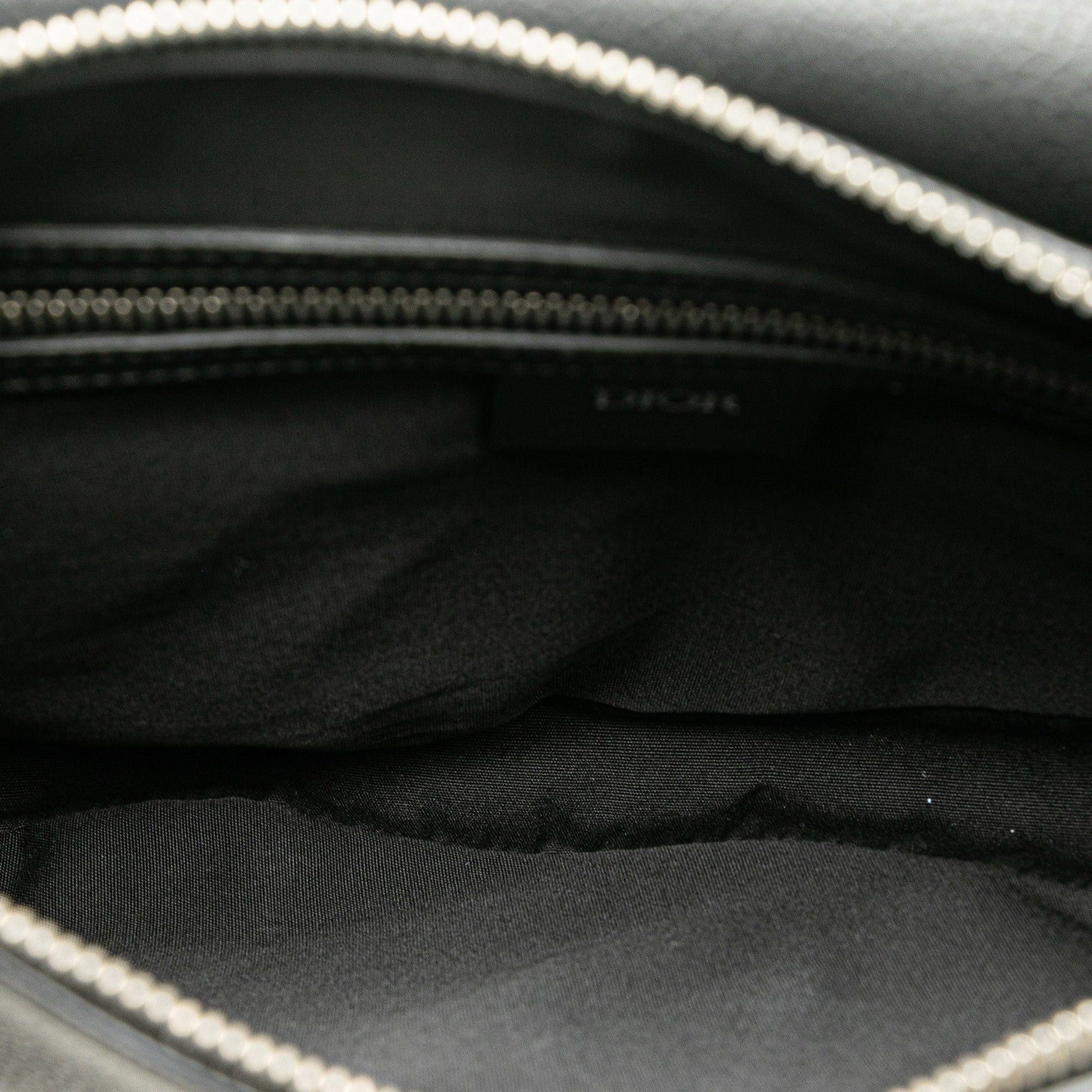 Dior Dior Kim Jones Grained Calfskin Saddle Bag Black Size ONE SIZE - 4 Thumbnail