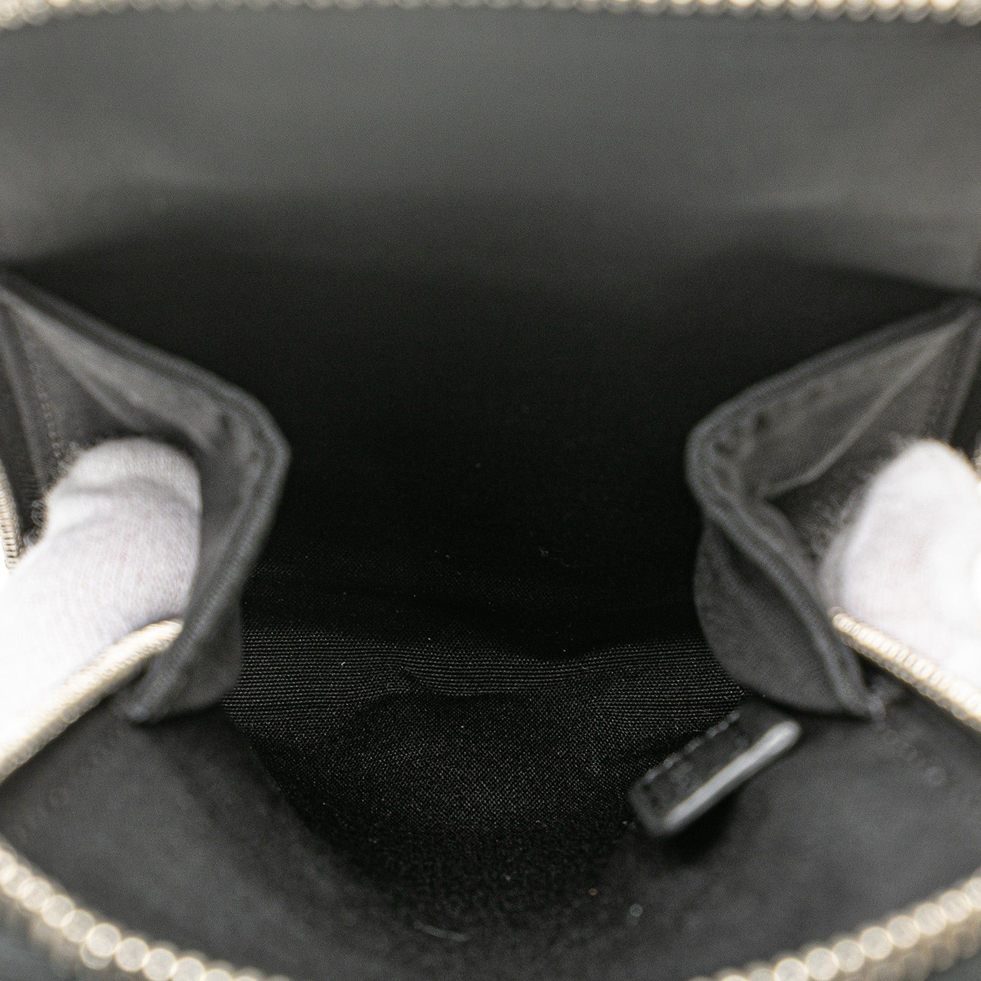 Dior Dior Kim Jones Grained Calfskin Saddle Bag Black Size ONE SIZE - 5 Thumbnail
