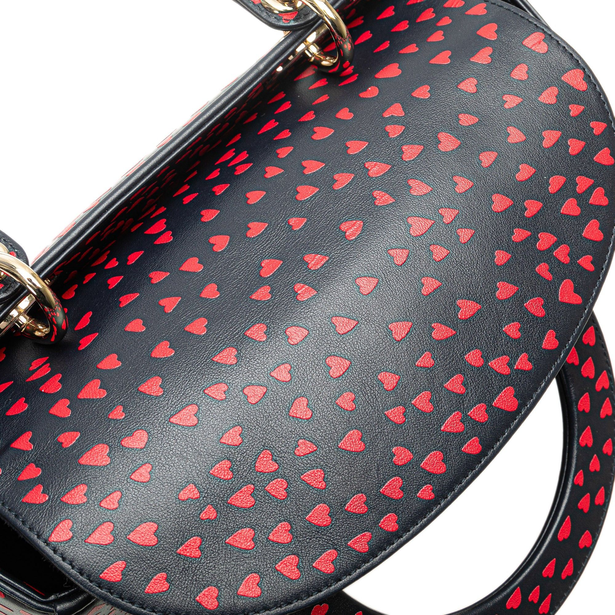 Dior Dior Medium Calfskin I Love Paris Lady Dior Blue Size ONE SIZE - 9 Thumbnail