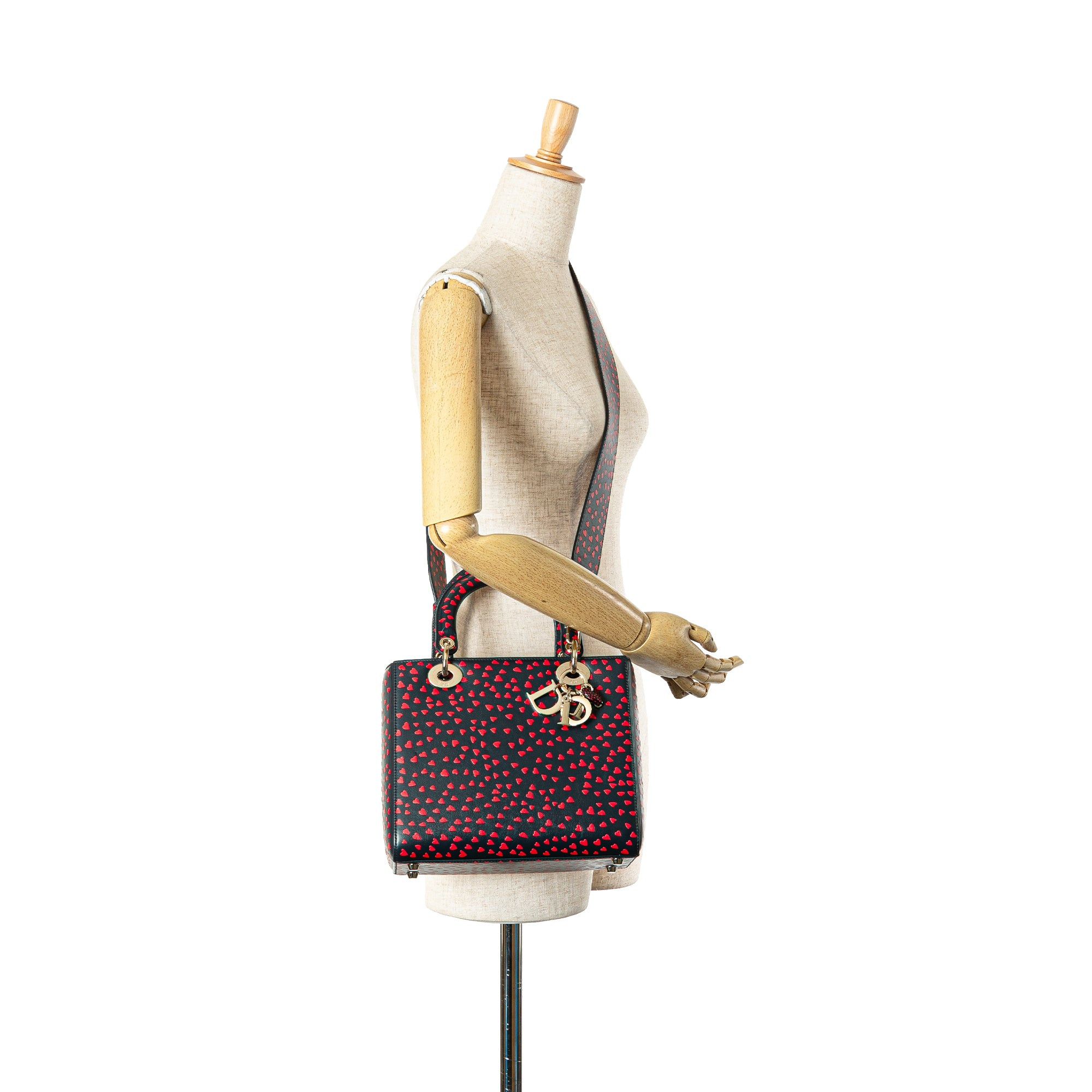 Dior Dior Medium Calfskin I Love Paris Lady Dior Blue Size ONE SIZE - 11 Thumbnail
