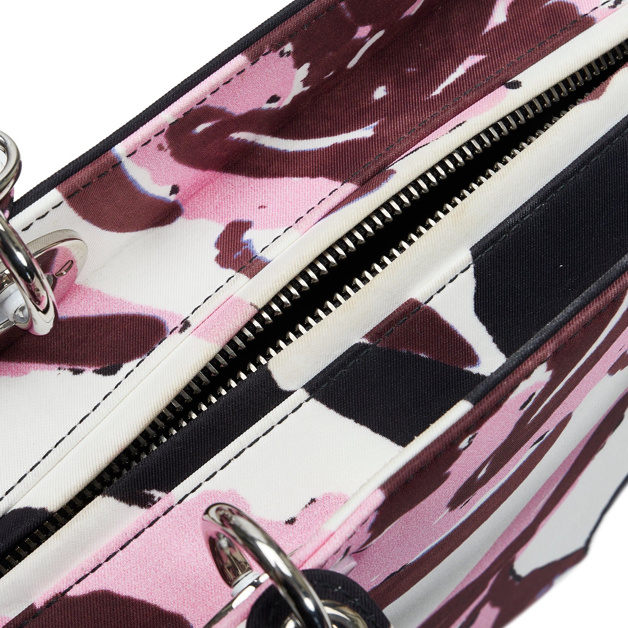 Dior Dior Medium Canvas Floral Graffiti Lady Dior White Size ONE SIZE - 9 Thumbnail
