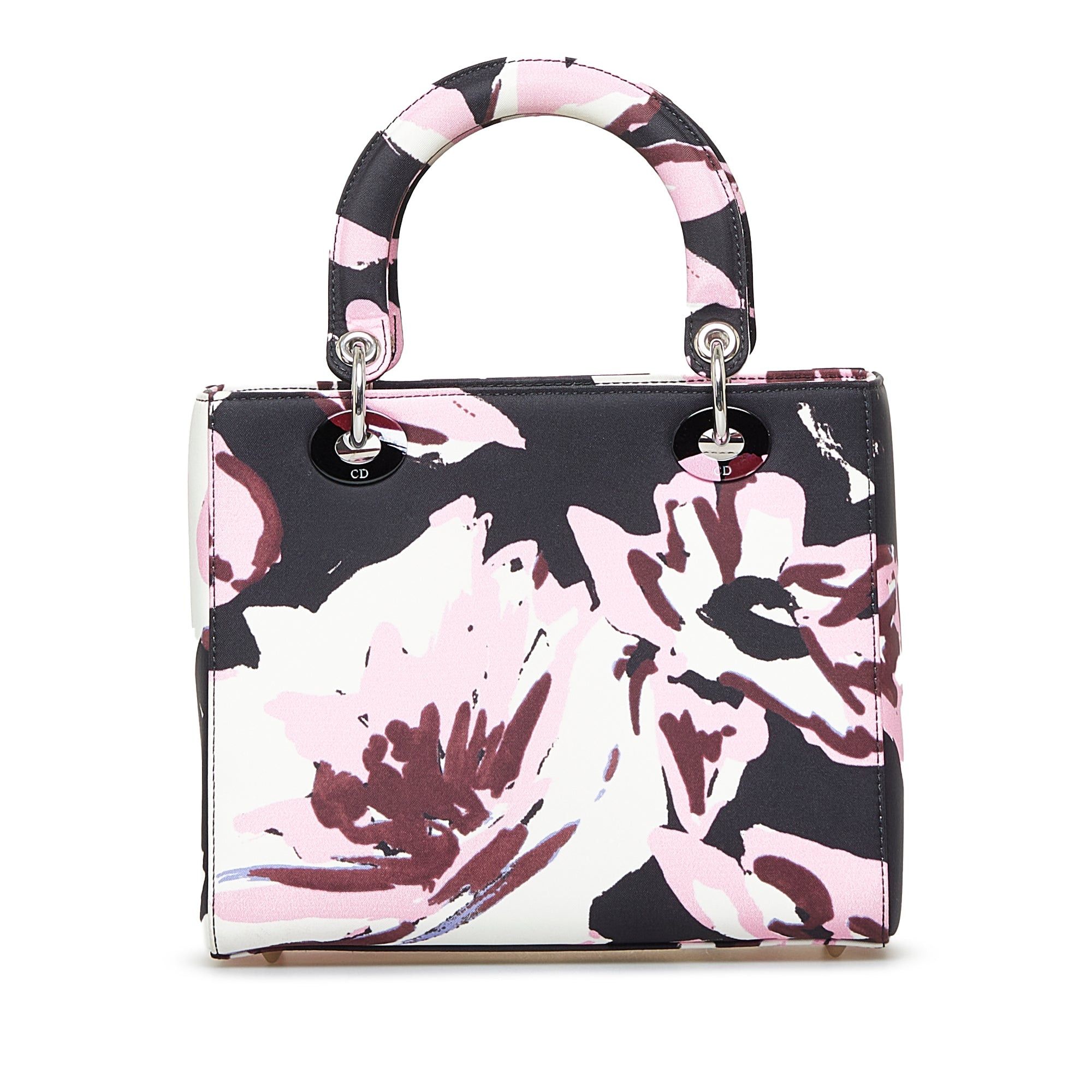 Dior Dior Medium Canvas Floral Graffiti Lady Dior White Size ONE SIZE - 3 Thumbnail