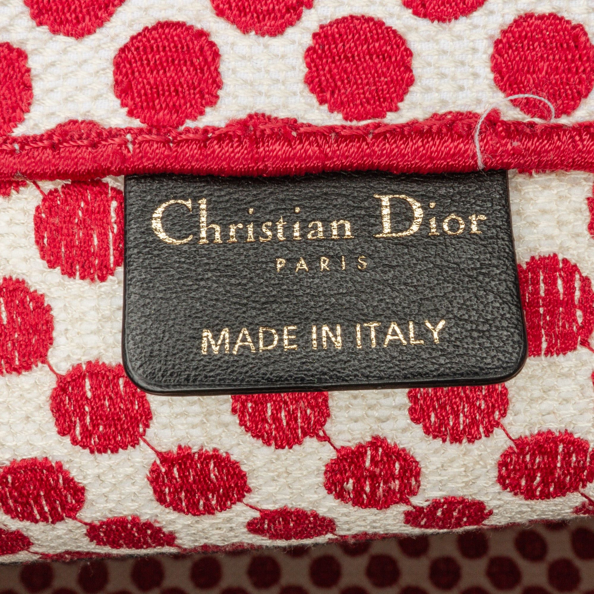 Dior Dior Medium Dioramour Book Tote Red Size ONE SIZE - 6 Thumbnail