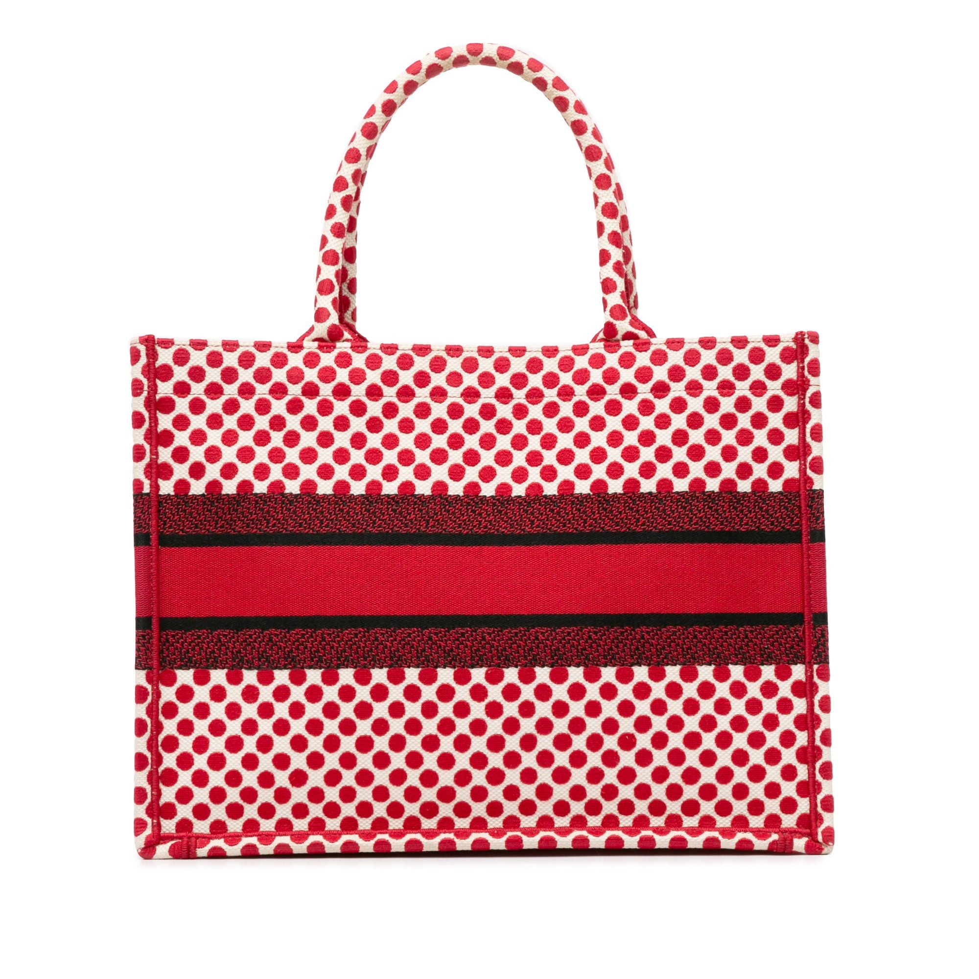Dior Dior Medium Dioramour Book Tote Red Size ONE SIZE - 3 Thumbnail