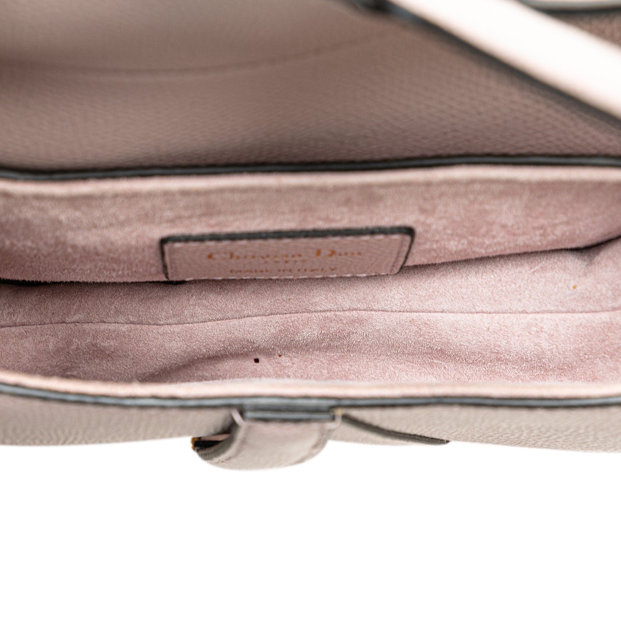Dior Dior Mini Leather Saddle Purple Size ONE SIZE - 4 Thumbnail
