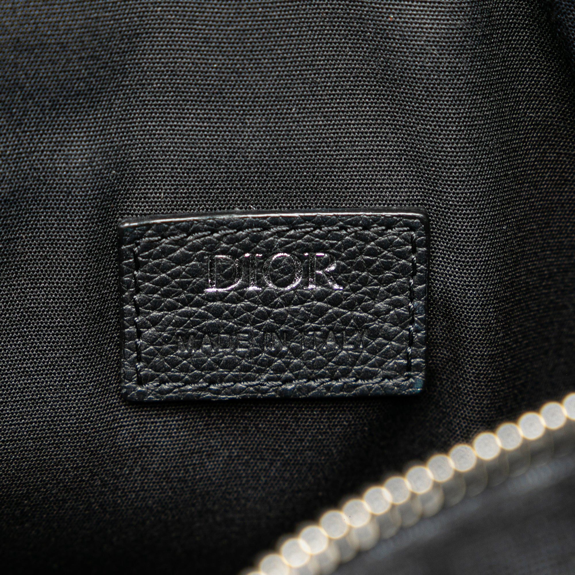 Dior Dior Oblique Canvas Saddle Crossbody Black Size ONE SIZE - 5 Thumbnail