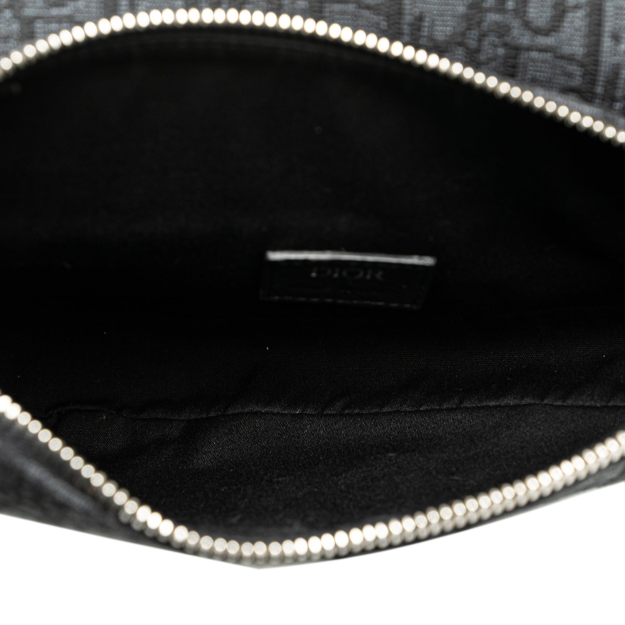 Dior Dior Oblique Canvas Saddle Crossbody Black Size ONE SIZE - 4 Thumbnail
