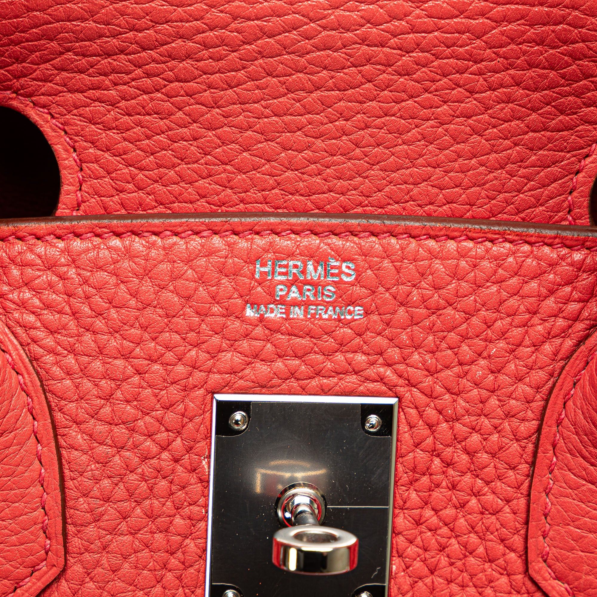 Hermes Hermès Clemence Birkin Retourne 30 Pink Size ONE SIZE - 5 Thumbnail