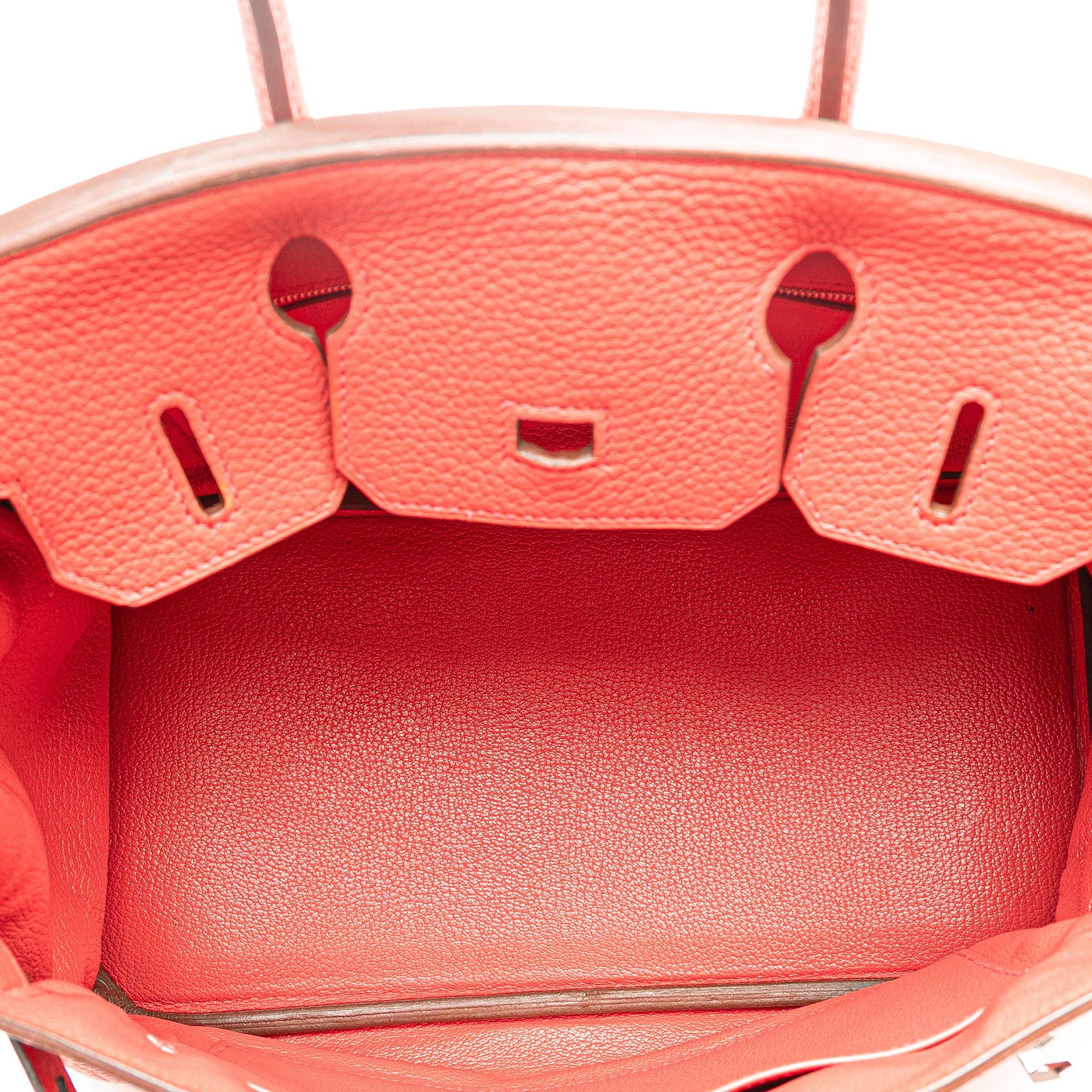 Hermes Hermès Clemence Birkin Retourne 30 Pink Size ONE SIZE - 4 Thumbnail