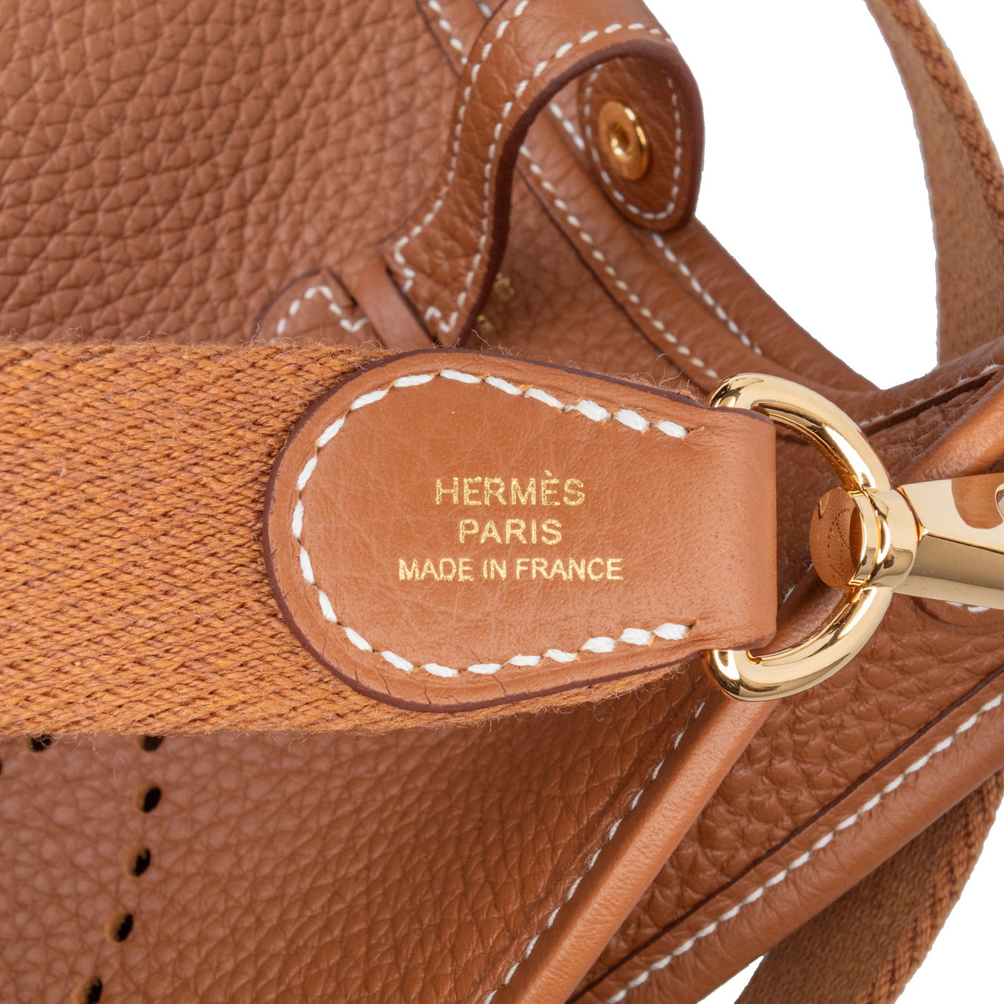 Hermes Hermès Clemence Evelyne I TPM Brown Size ONE SIZE - 5 Thumbnail