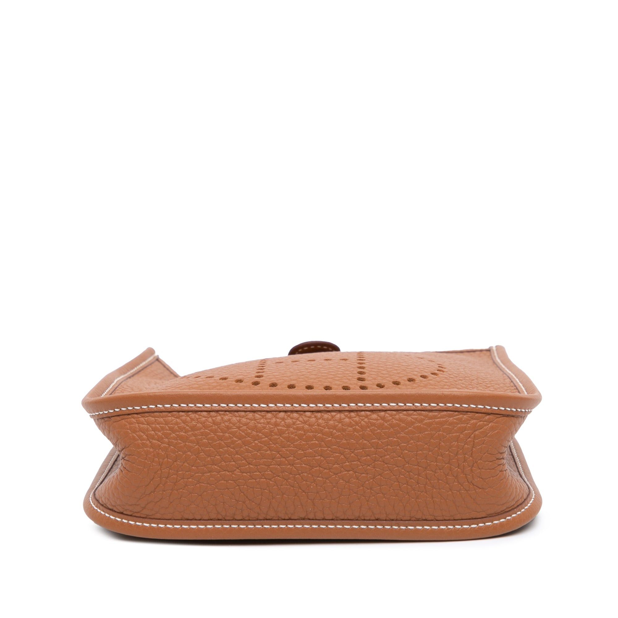 Hermes Hermès Clemence Evelyne I TPM Brown Size ONE SIZE - 3 Thumbnail