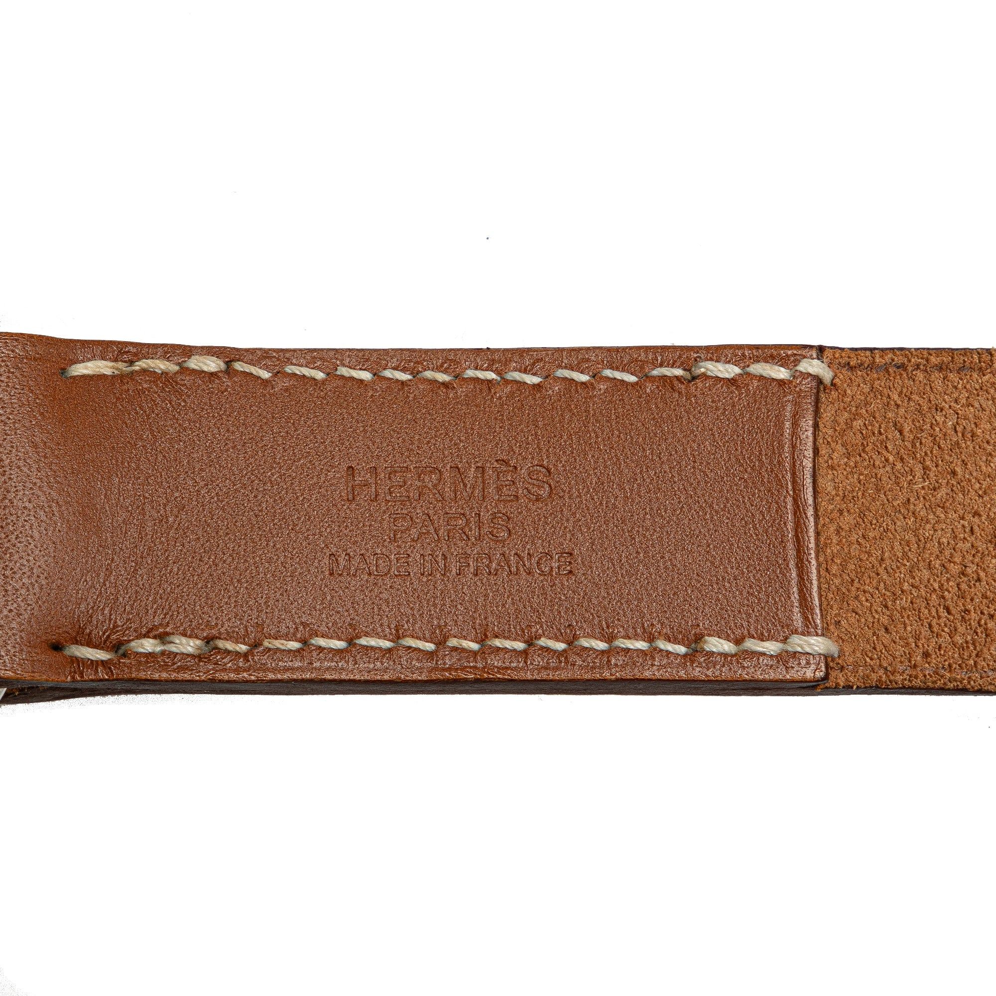 Hermes Hermès Felt and Vache Hunter Cabalicol Gray Size ONE SIZE - 5 Thumbnail