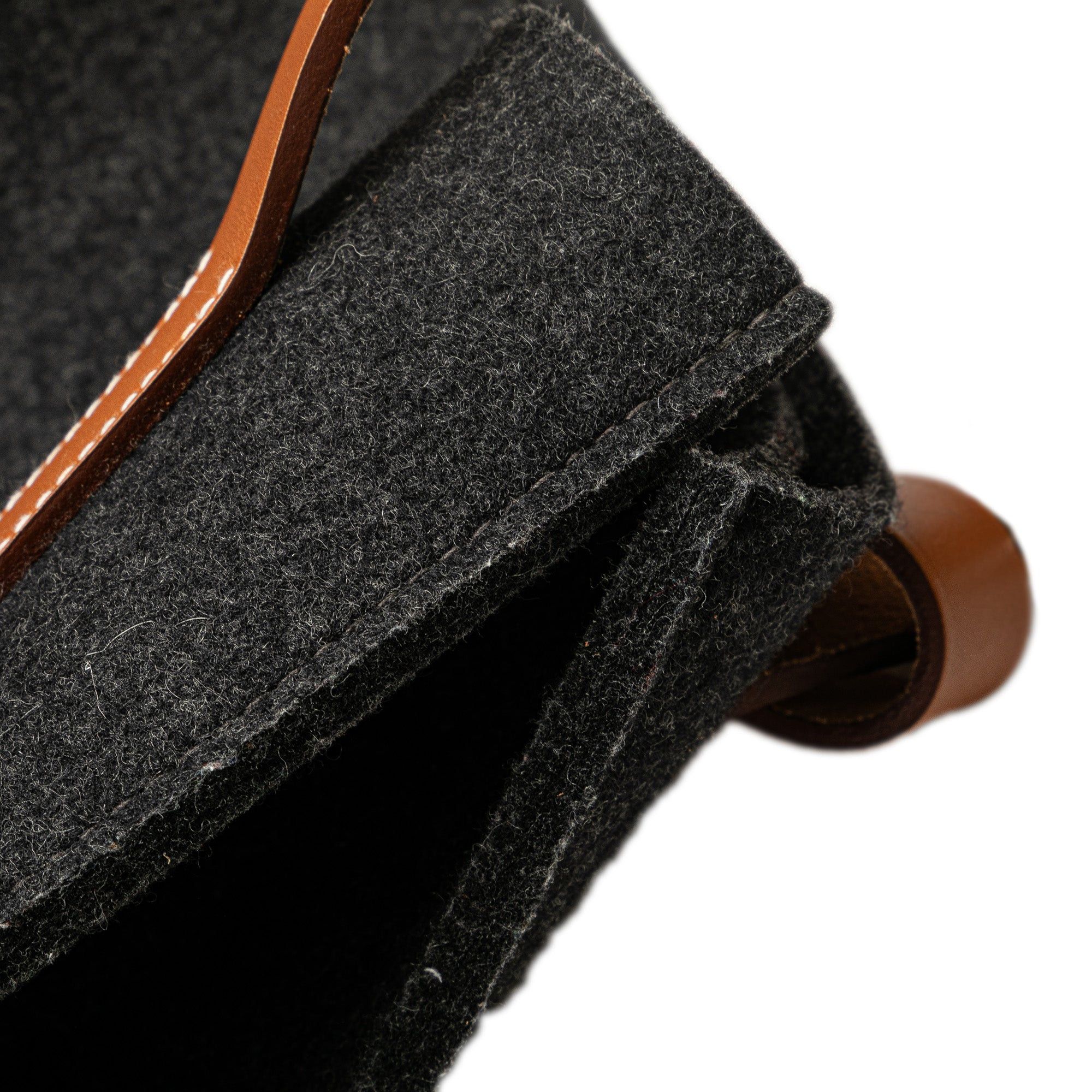 Hermes Hermès Felt and Vache Hunter Cabalicol Gray Size ONE SIZE - 8 Thumbnail
