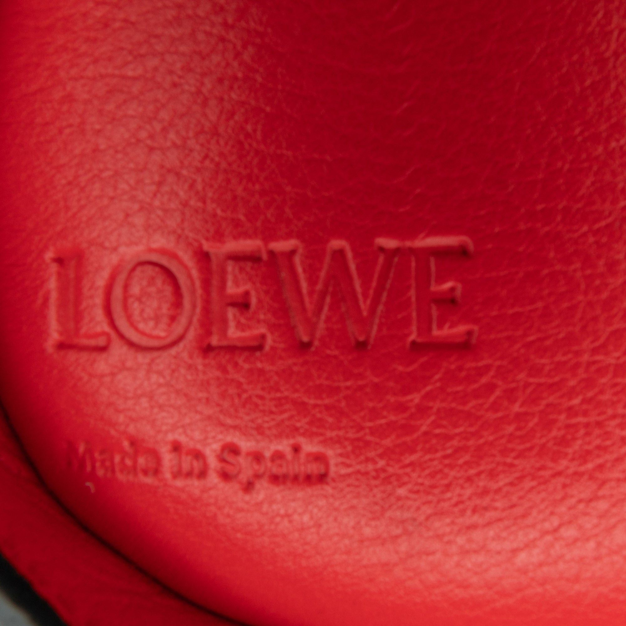 Loewe LOEWE Mini Leather Elephant Crossbody Red Size ONE SIZE - 6 Thumbnail